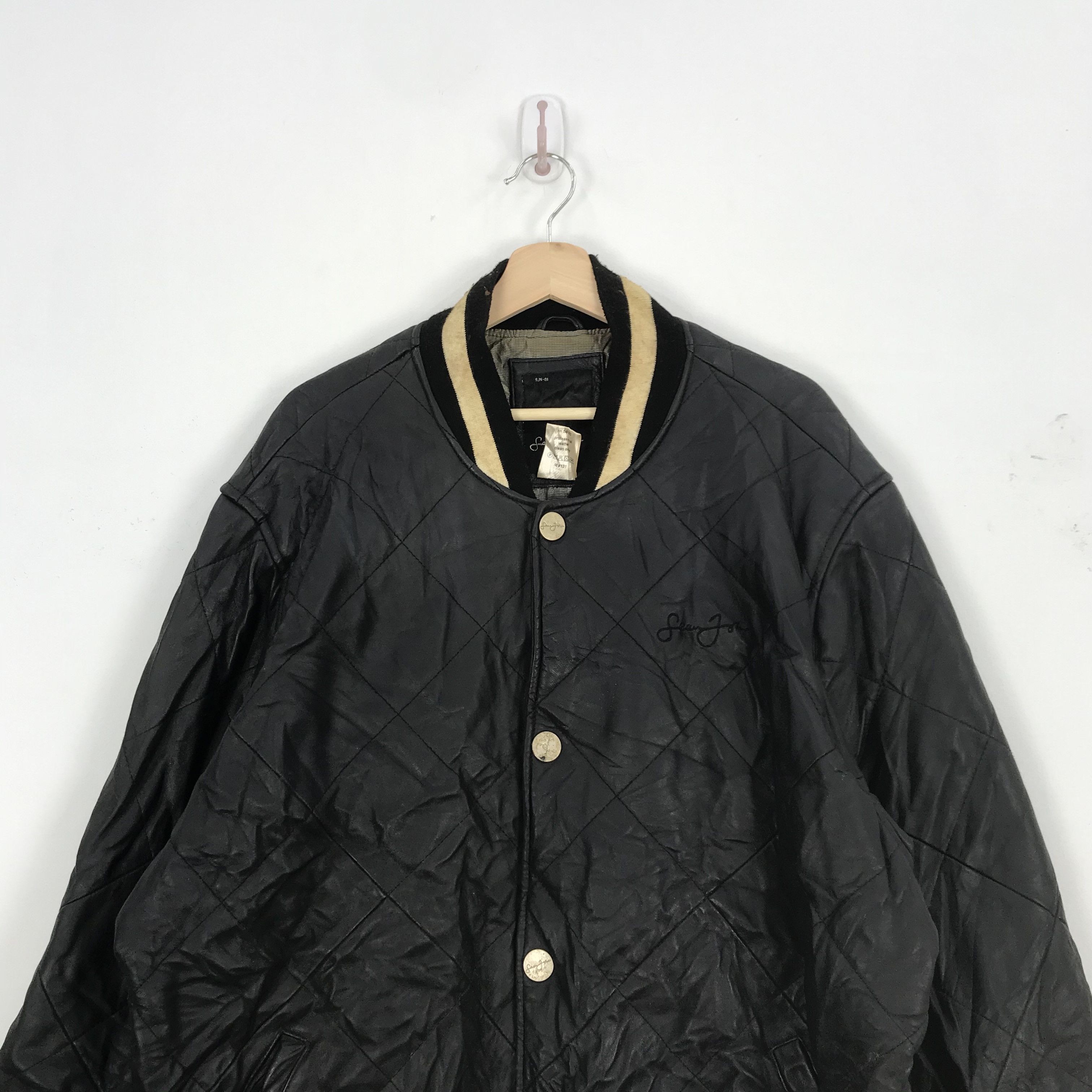 Sean John × Vintage Vintage Sean John Varsity Jacket Hip Hop Swag Jacket Size US XL / EU 56 / 4 - 3 Thumbnail