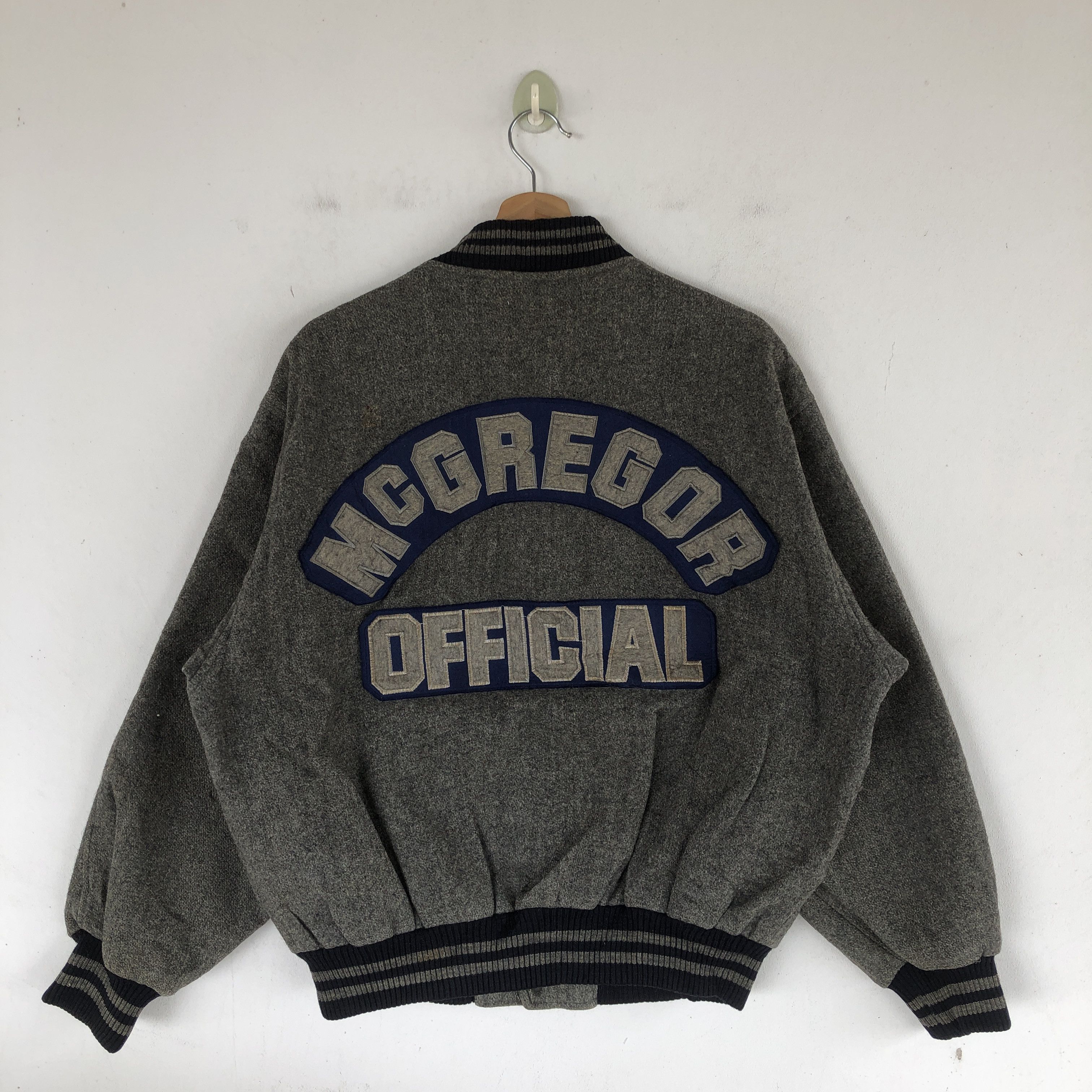 McGregor × Vintage Vintage McGregor Varsity Jackets Mc Gregor Wool Jacket Size US XL / EU 56 / 4 - 1 Thumbnail