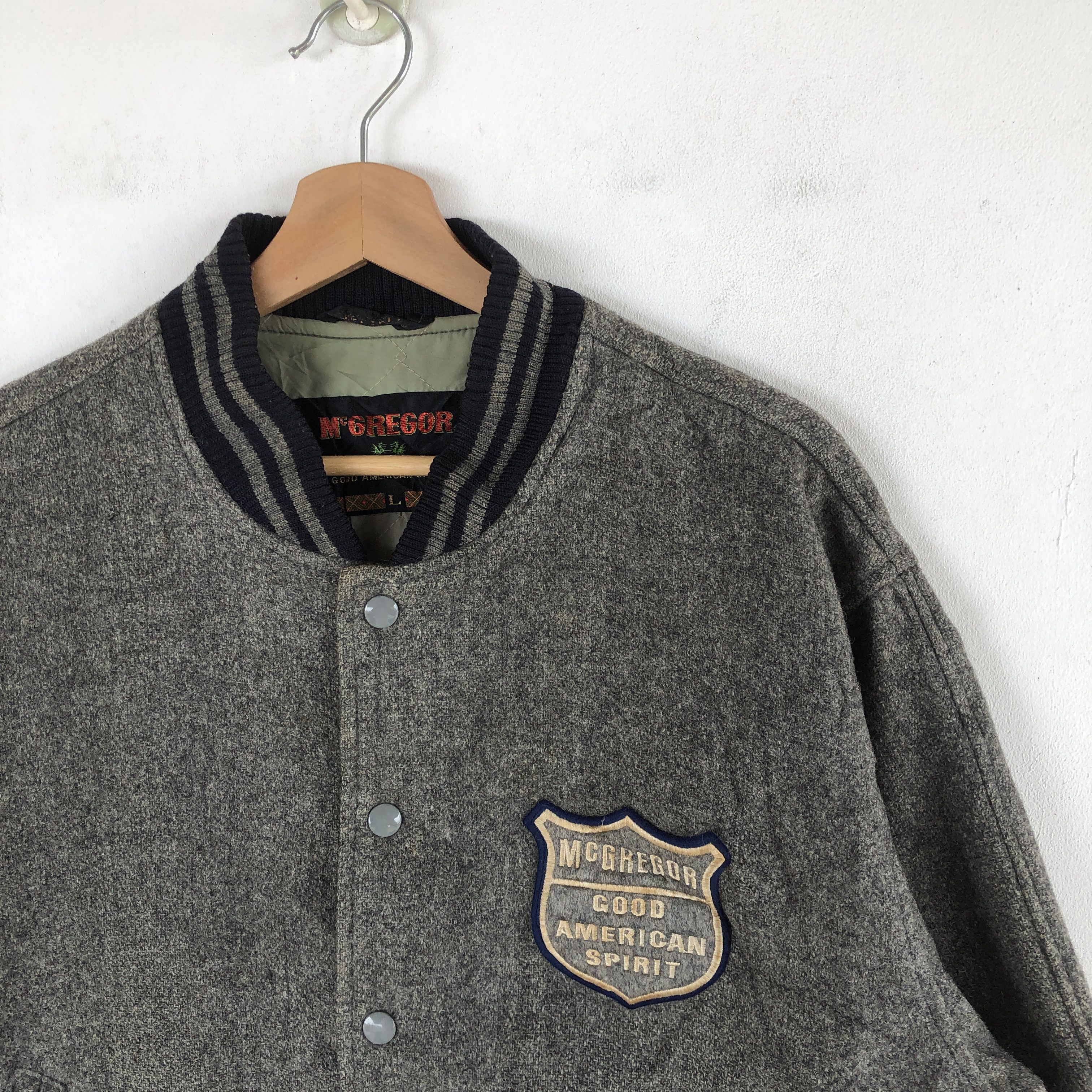 McGregor × Vintage Vintage McGregor Varsity Jackets Mc Gregor Wool Jacket Size US XL / EU 56 / 4 - 7 Thumbnail