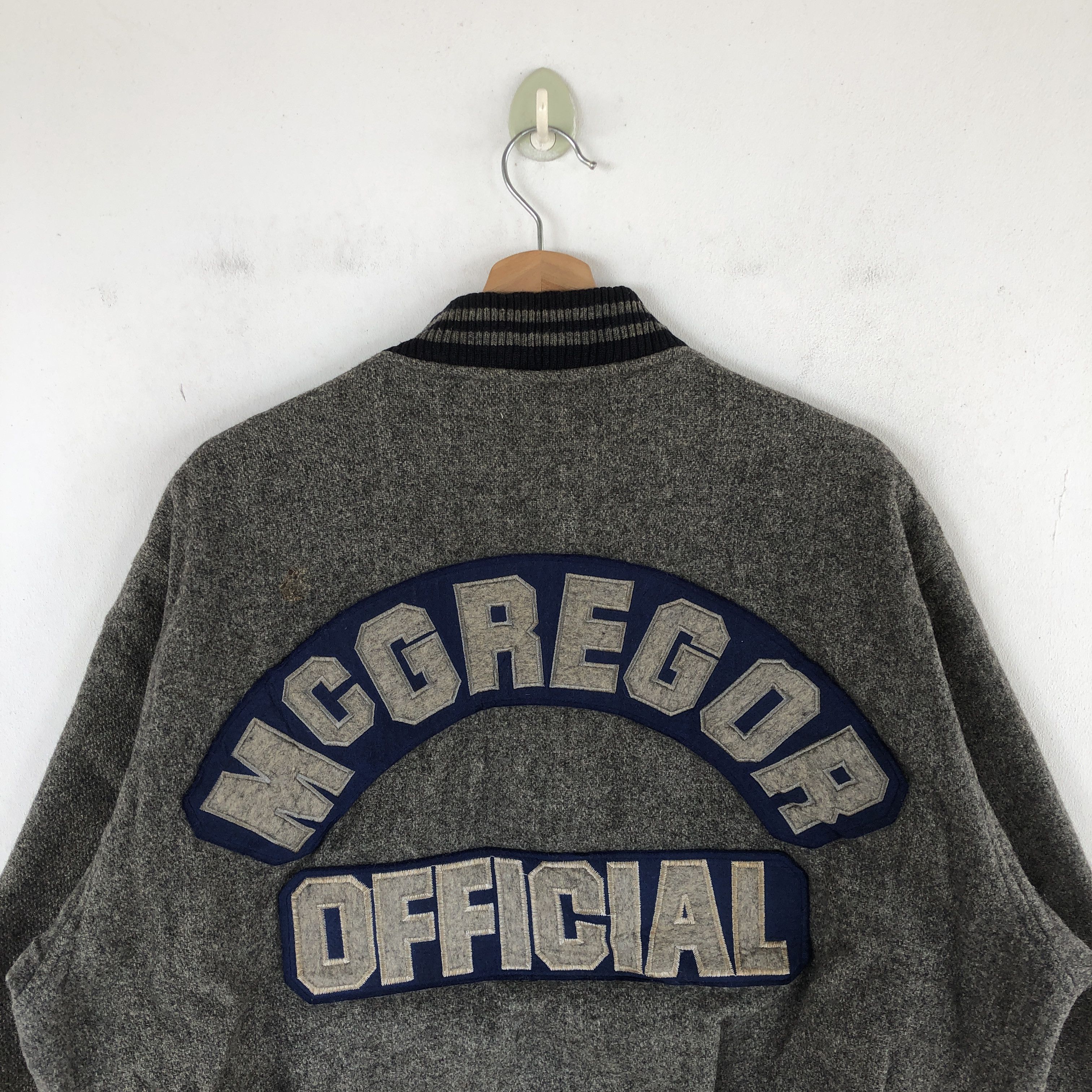 McGregor × Vintage Vintage McGregor Varsity Jackets Mc Gregor Wool Jacket Size US XL / EU 56 / 4 - 3 Thumbnail