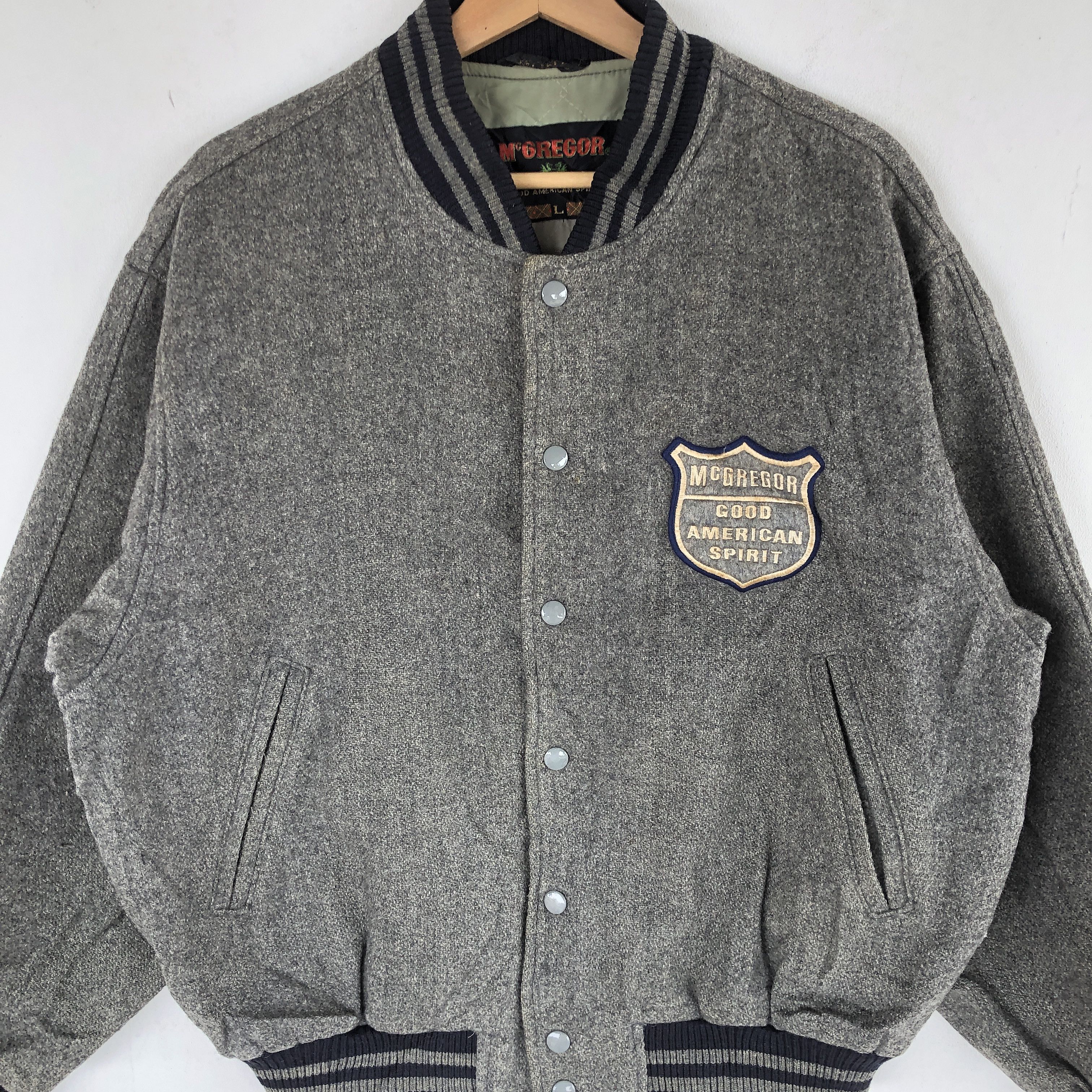 McGregor × Vintage Vintage McGregor Varsity Jackets Mc Gregor Wool Jacket Size US XL / EU 56 / 4 - 6 Thumbnail