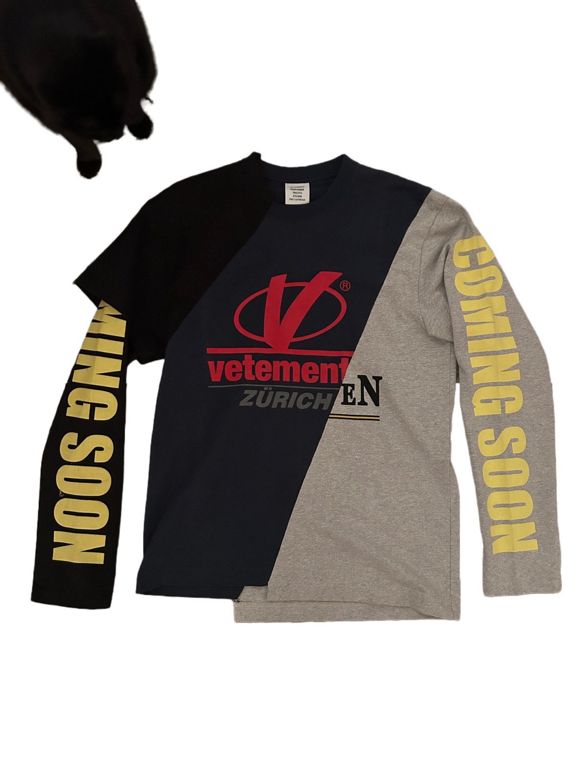 VETEMENTS♡ DESTROYED LONGSLEEVE Buy Vetements Afterlife Destroyed Knitted Sweater 'Purple