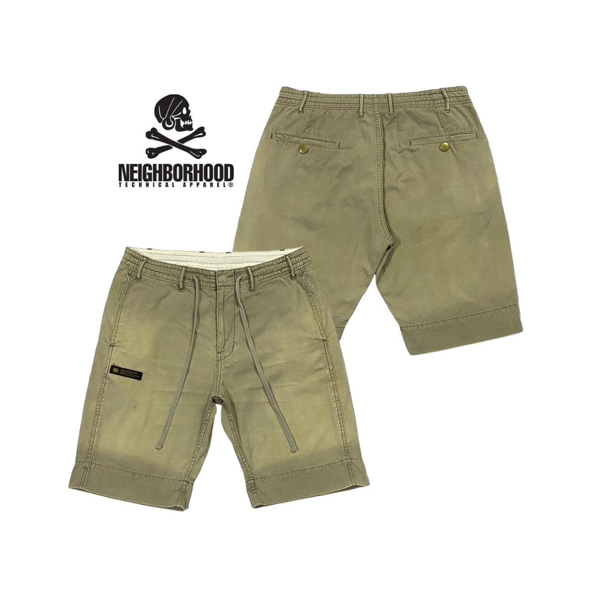 Japanese Brand Neighborhood Tow Tone Colour Shorts Pants Size US 32 / EU 48 - 1 Thumbnail