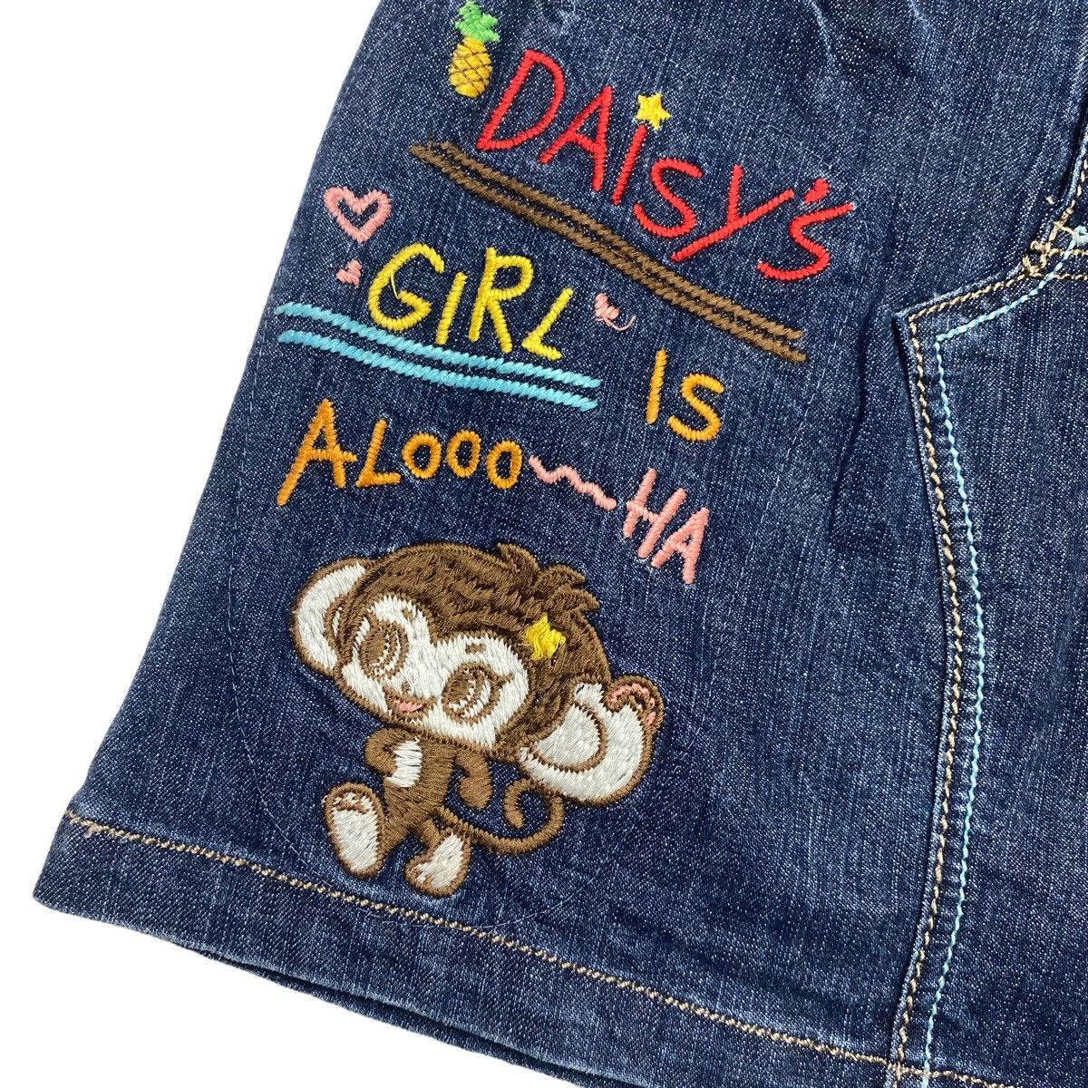 Hysteric Glamour 2000s Daisy Lovers - Daisy Girl Aloha Mini Skirt Size 25" / US 0 / IT 36 - 3 Thumbnail