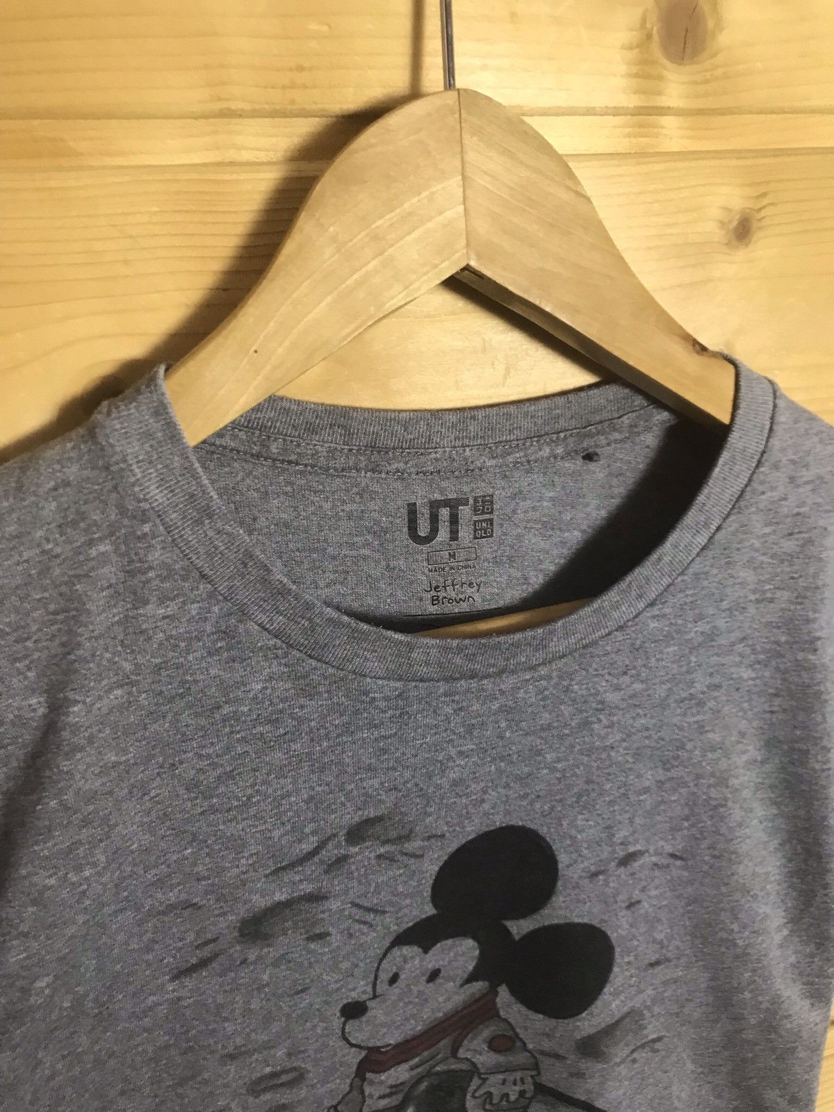 Uniqlo Uniqlo X Disney X Jeffrey Brown Mickey Mouse t-shirt Size US S / EU 44-46 / 1 - 6 Thumbnail