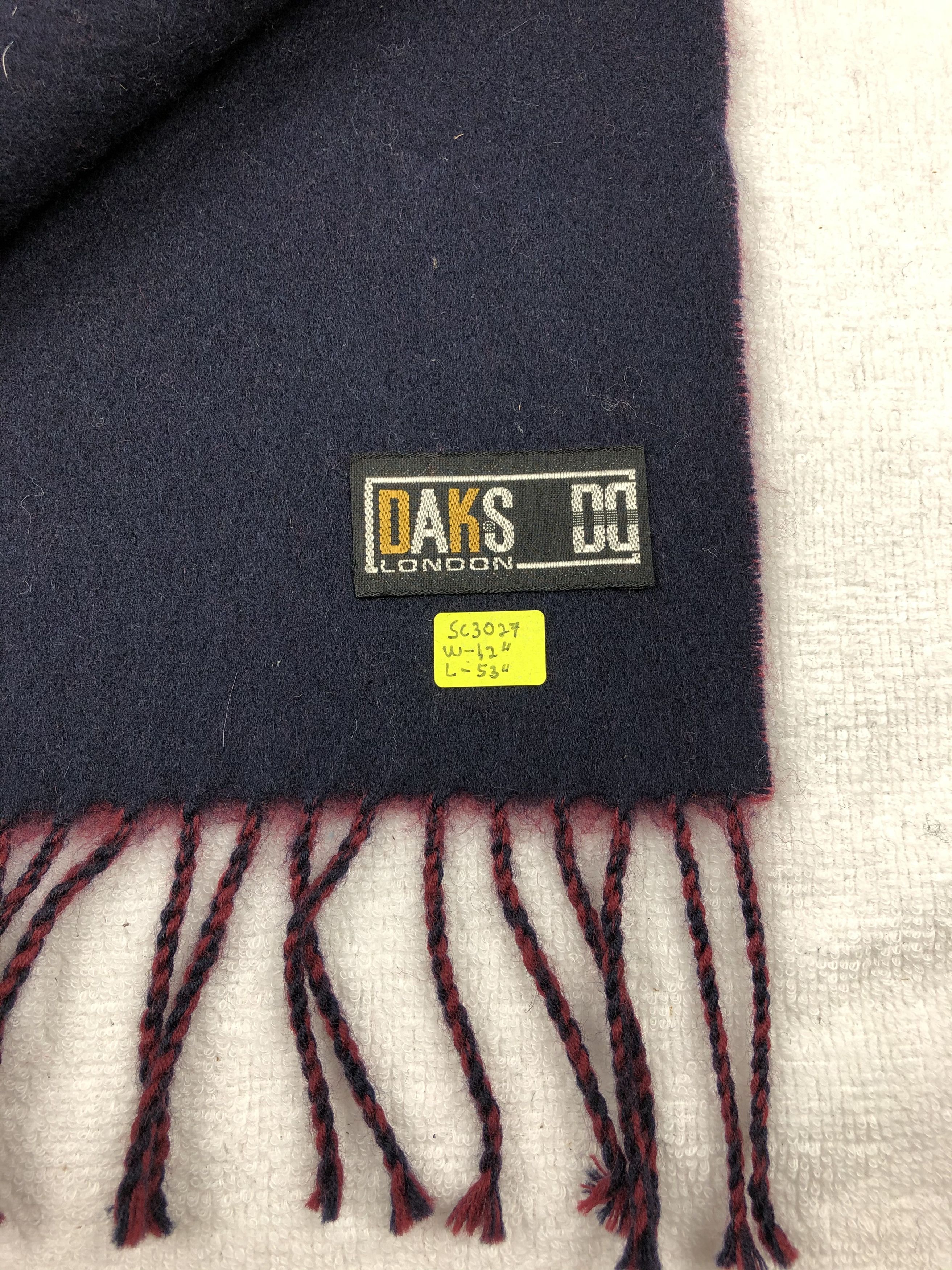 DAKS Daks London Scarf / Muffler / Neckwear Size ONE SIZE - 3 Thumbnail
