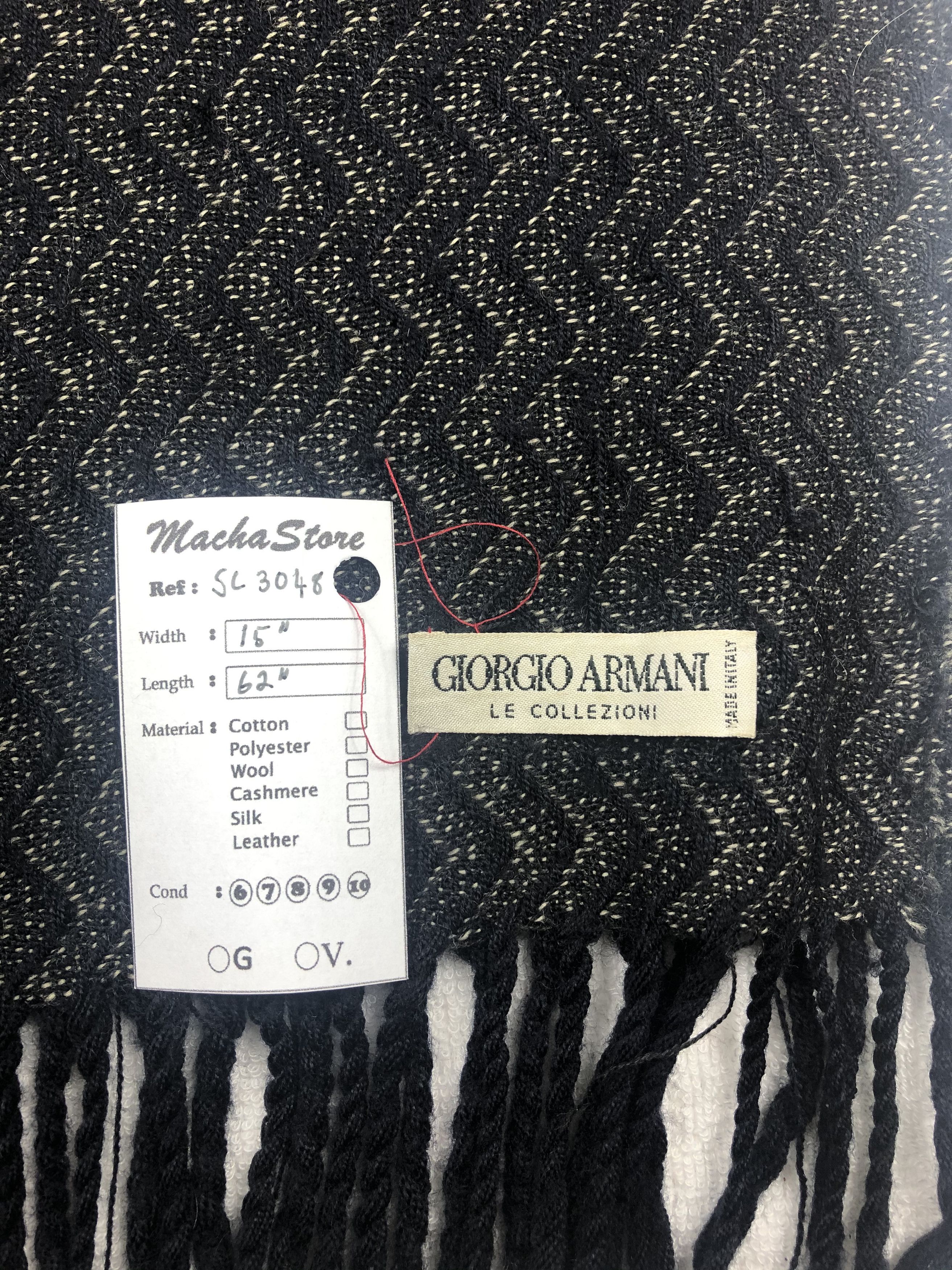 Giorgio Armani Giorgio Armani Scarf / Muffler / Neckwear Size ONE SIZE - 3 Thumbnail