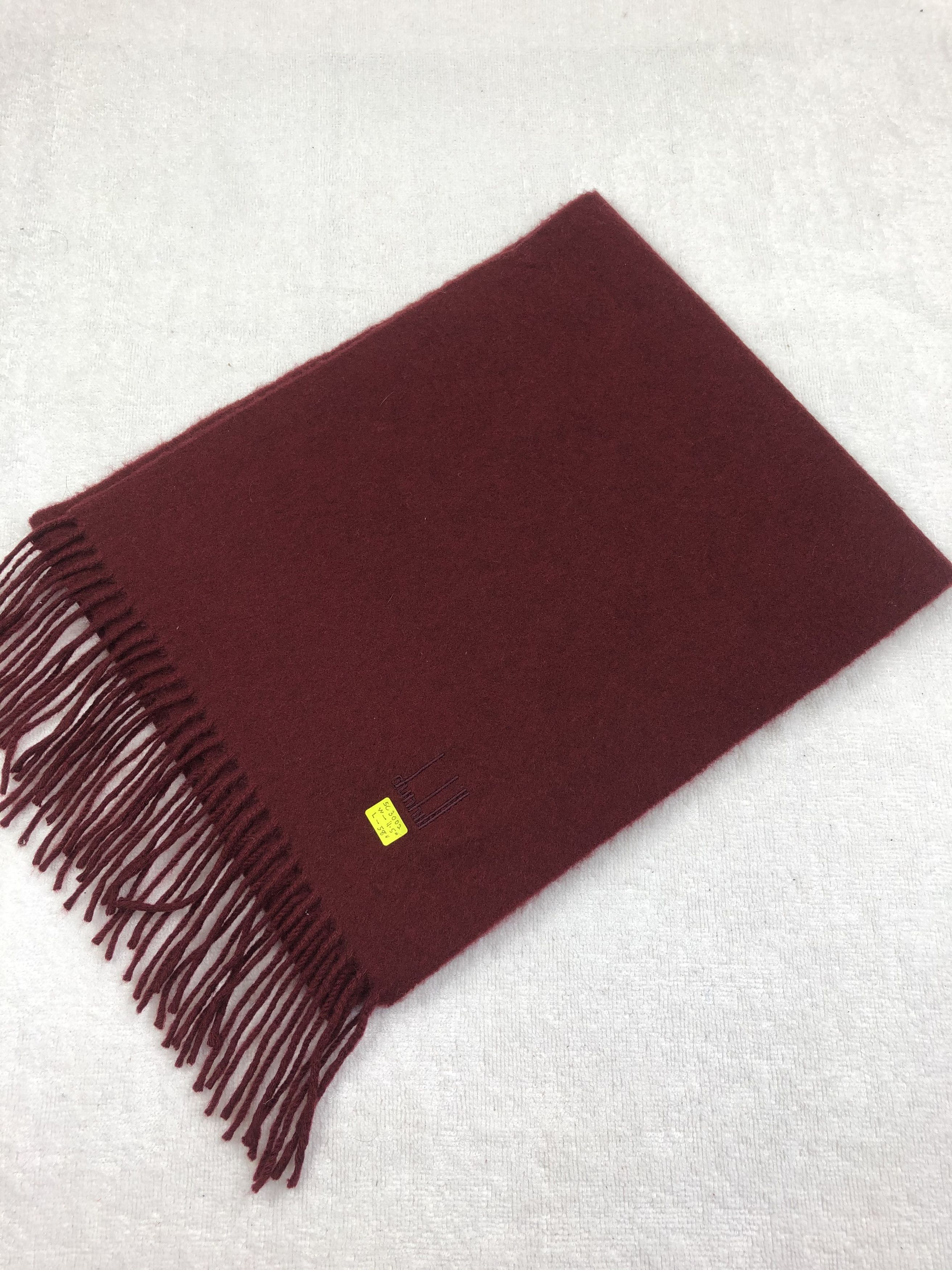 Alfred Dunhill Alfred Dunhill Cashmere Scarf / Muffler / Neckwear Size ONE SIZE - 6 Thumbnail