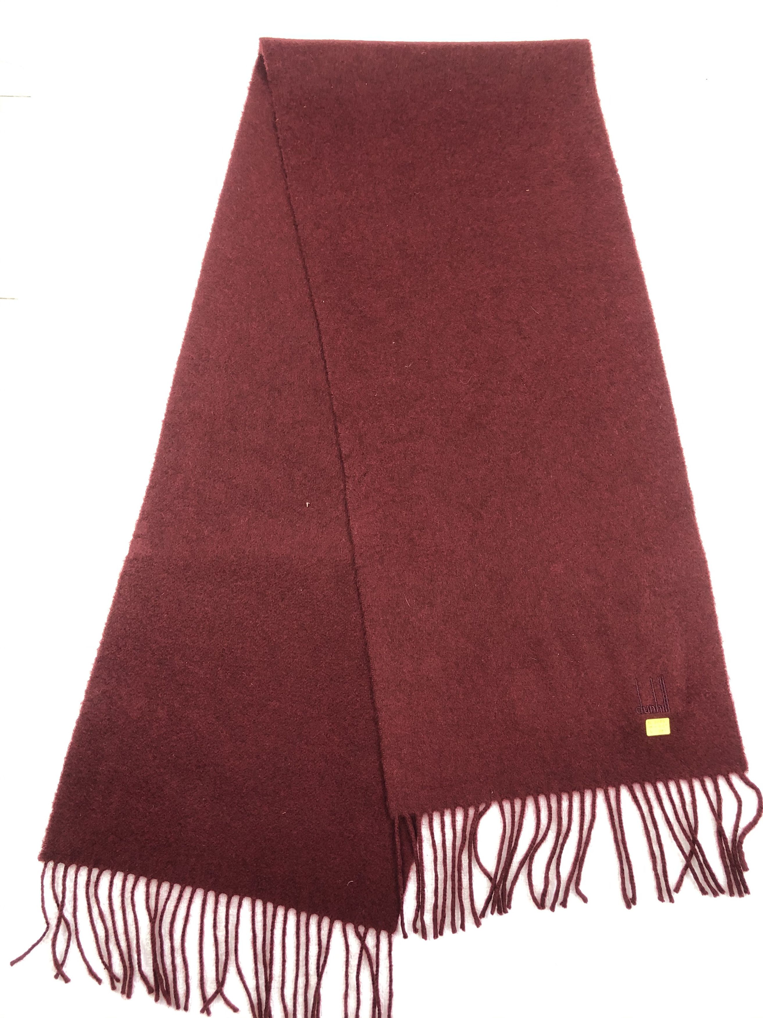 Alfred Dunhill Alfred Dunhill Cashmere Scarf / Muffler / Neckwear Size ONE SIZE - 7 Thumbnail