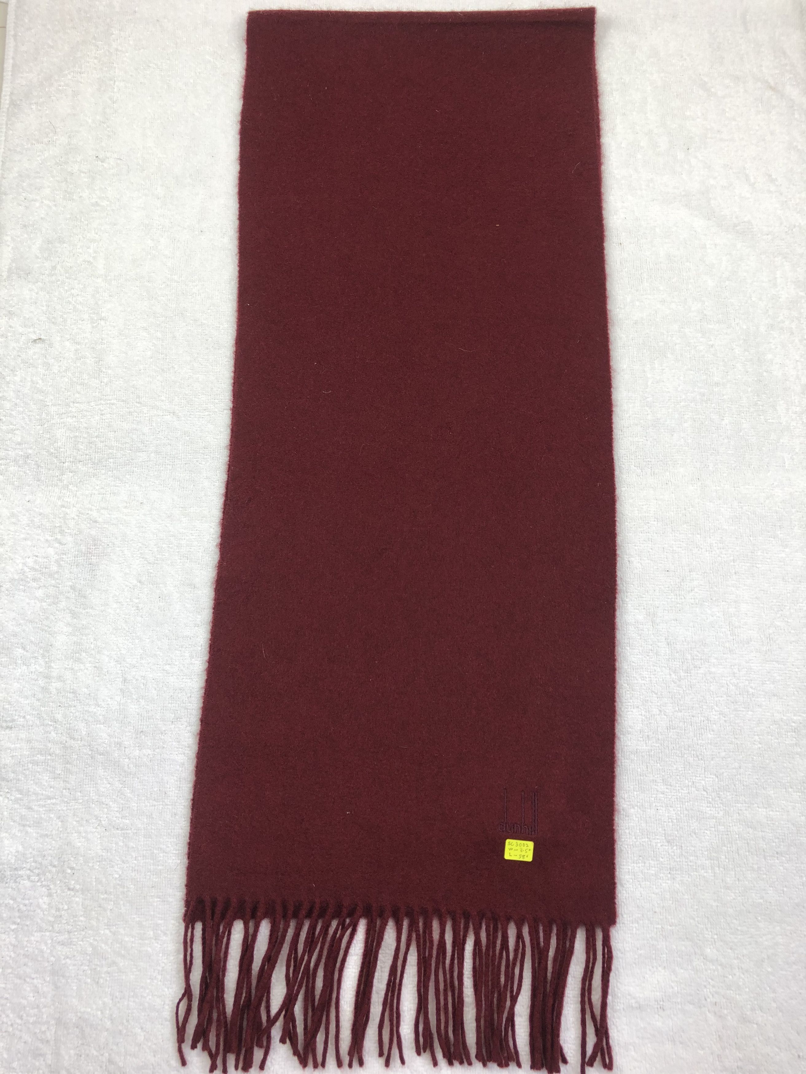 Alfred Dunhill Alfred Dunhill Cashmere Scarf / Muffler / Neckwear Size ONE SIZE - 2 Thumbnail