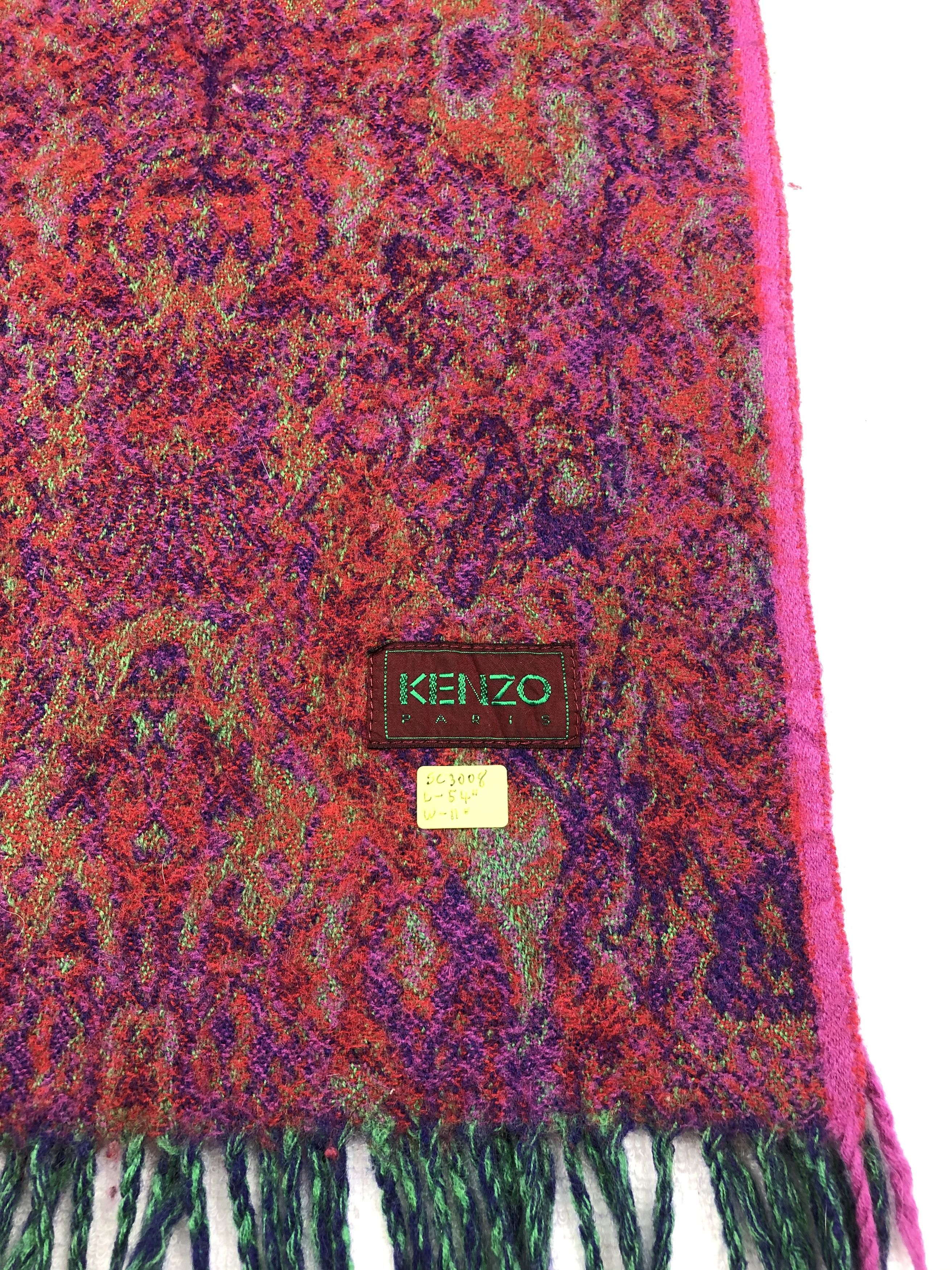 Kenzo Kenzo Scarf / Muffler / Neckwear Size ONE SIZE - 3 Thumbnail