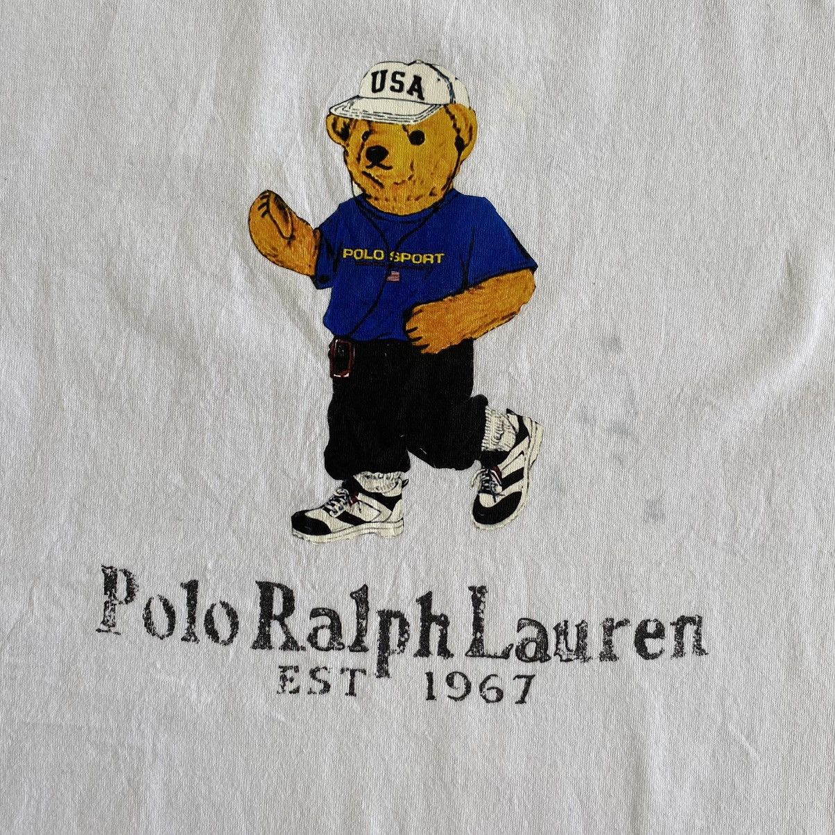 Polo Ralph Lauren Polo Bear By Polo Ralph Lauren Graphic T-Shirt Size US L / EU 52-54 / 3 - 6 Thumbnail