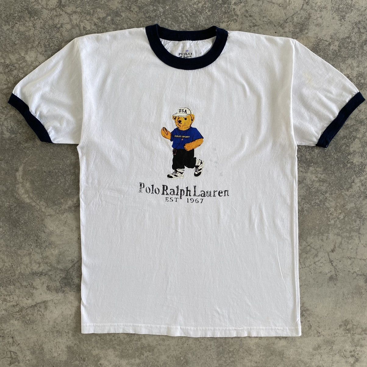 Polo Ralph Lauren Polo Bear By Polo Ralph Lauren Graphic T-Shirt Size US L / EU 52-54 / 3 - 3 Thumbnail