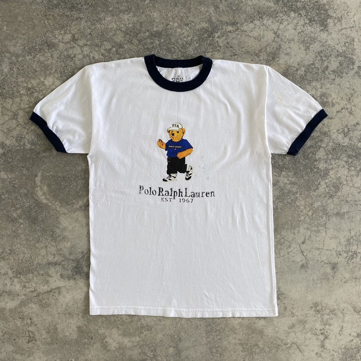 Polo Ralph Lauren Polo Bear By Polo Ralph Lauren Graphic T-Shirt Size US L / EU 52-54 / 3 - 2 Thumbnail