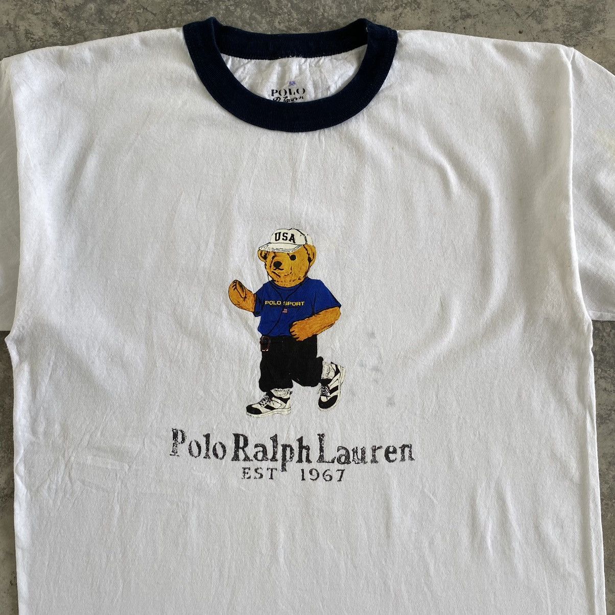 Polo Ralph Lauren Polo Bear By Polo Ralph Lauren Graphic T-Shirt Size US L / EU 52-54 / 3 - 4 Thumbnail