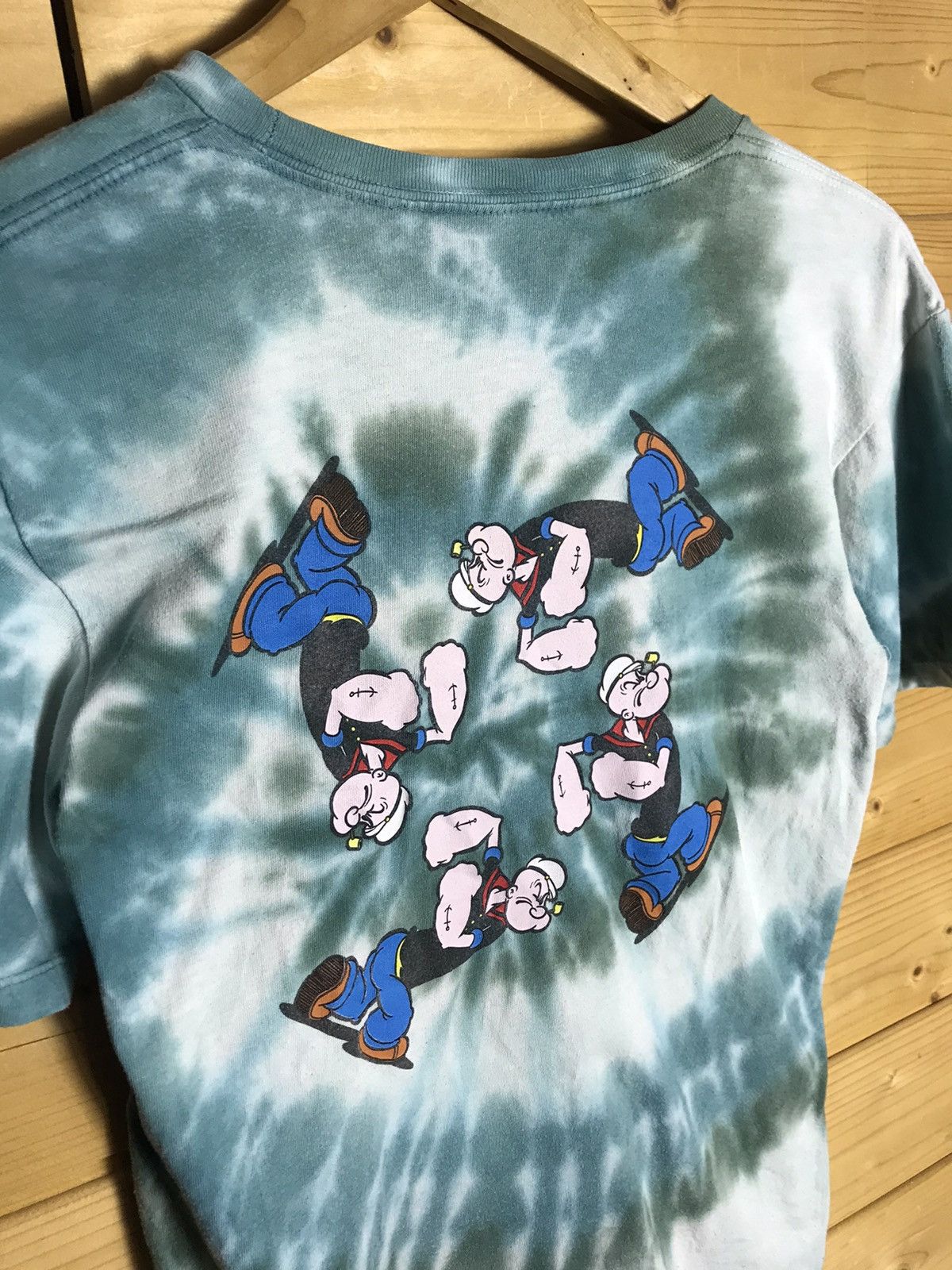 Huf HUF X Popeye tie dye t-shirt Size US S / EU 44-46 / 1 - 3 Thumbnail