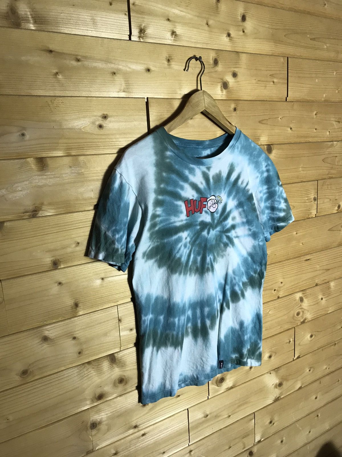Huf HUF X Popeye tie dye t-shirt Size US S / EU 44-46 / 1 - 6 Thumbnail