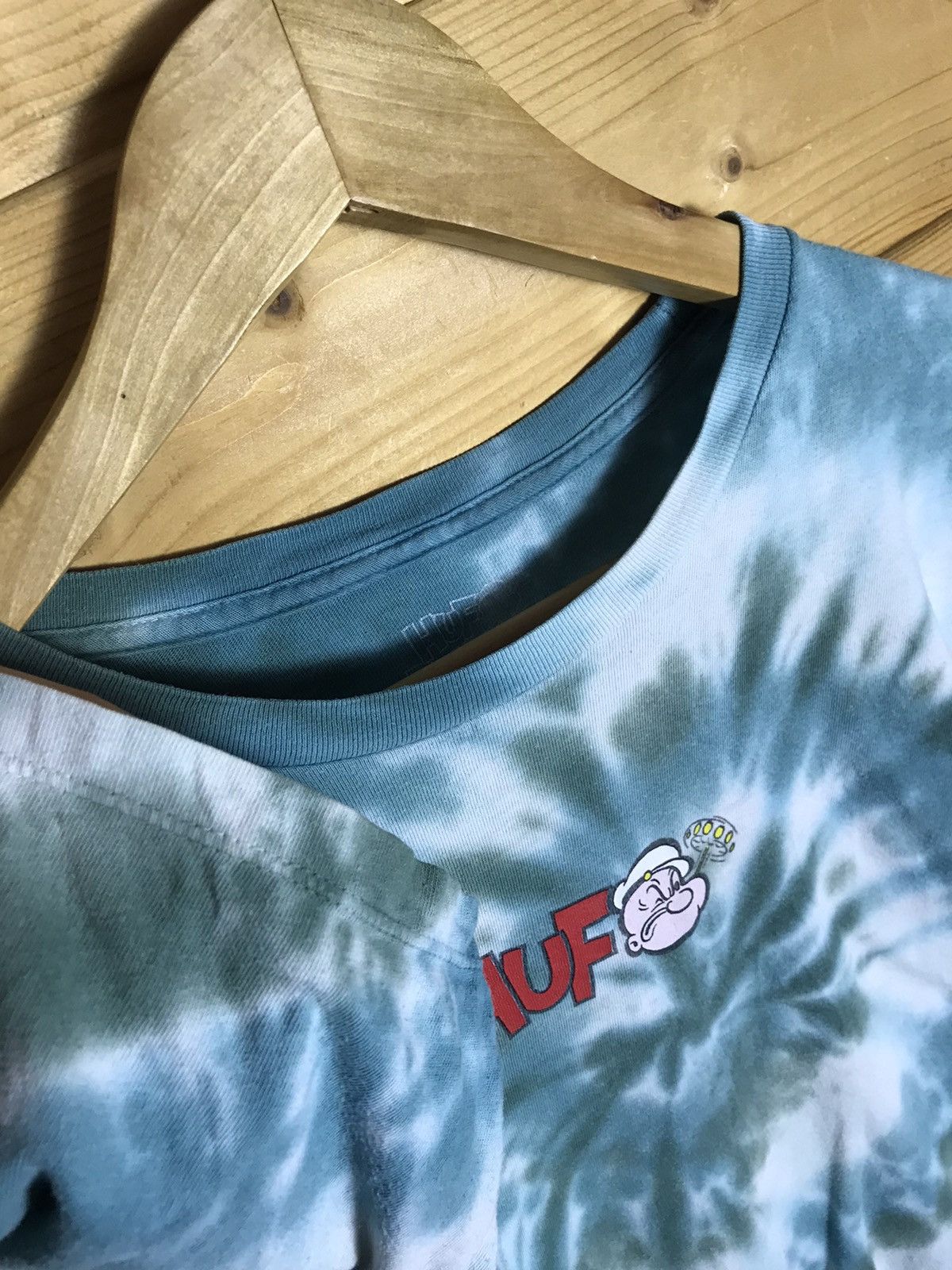 Huf HUF X Popeye tie dye t-shirt Size US S / EU 44-46 / 1 - 9 Thumbnail