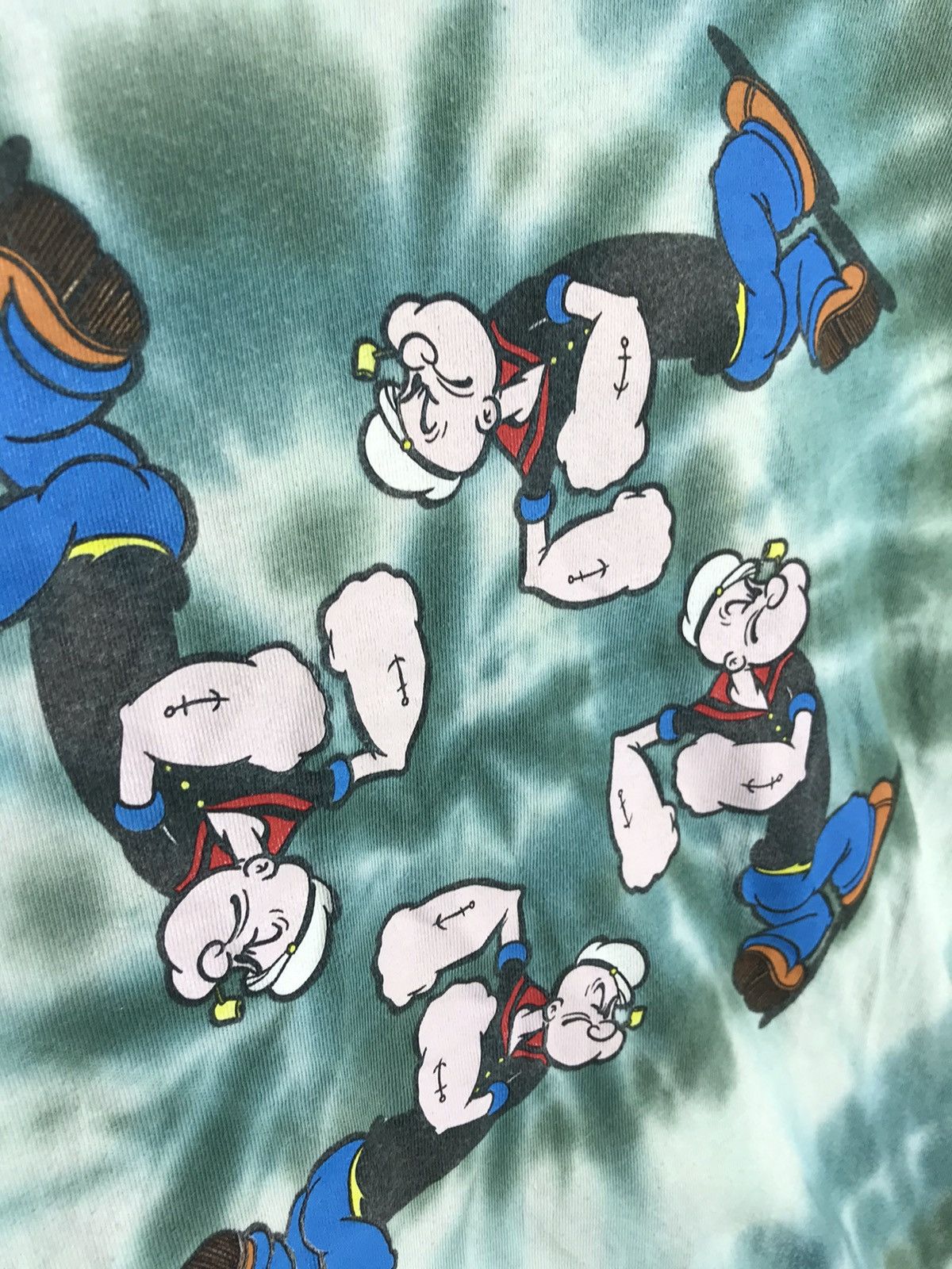 Huf HUF X Popeye tie dye t-shirt Size US S / EU 44-46 / 1 - 4 Thumbnail