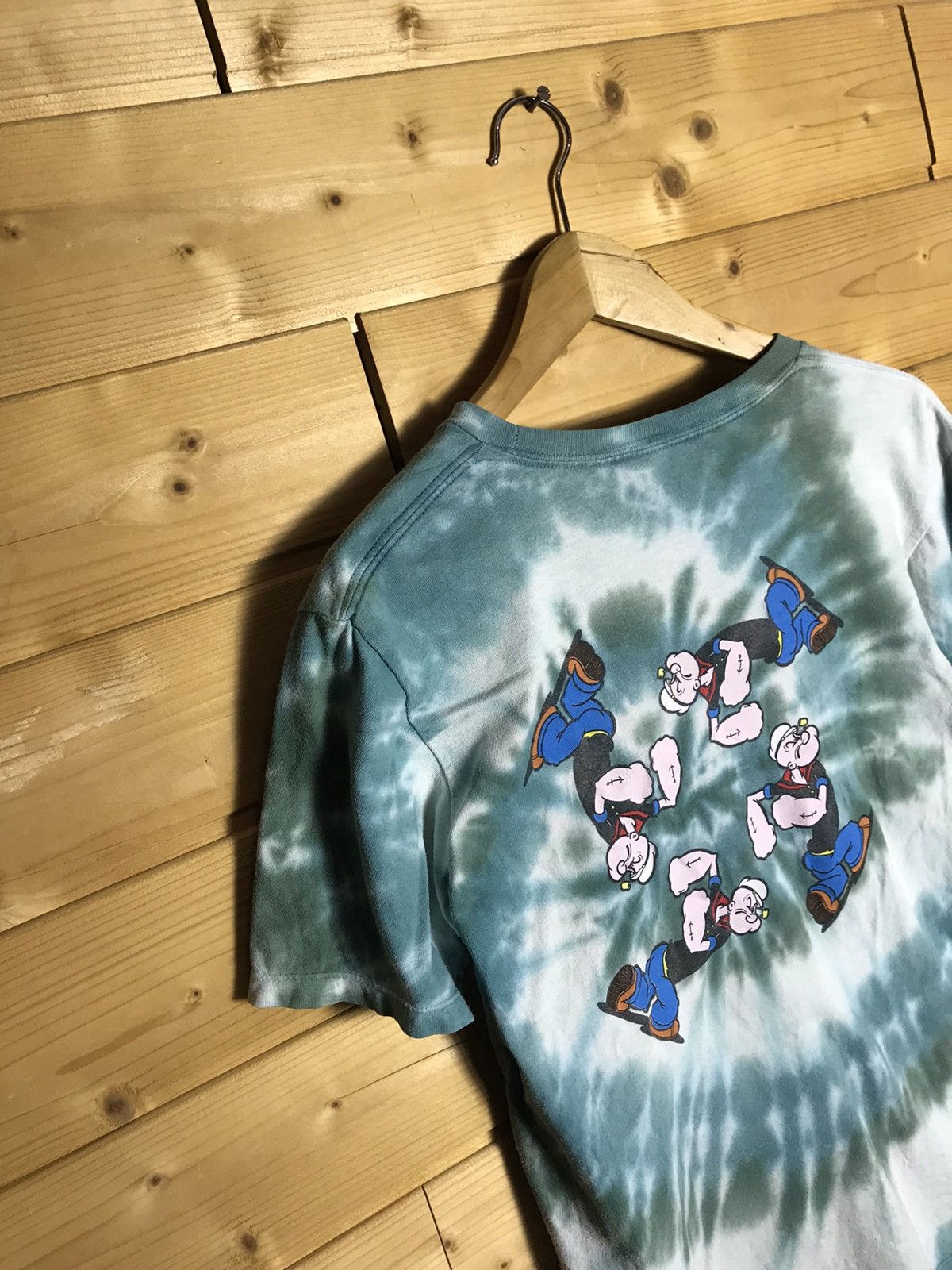 Huf HUF X Popeye tie dye t-shirt Size US S / EU 44-46 / 1 - 2 Thumbnail