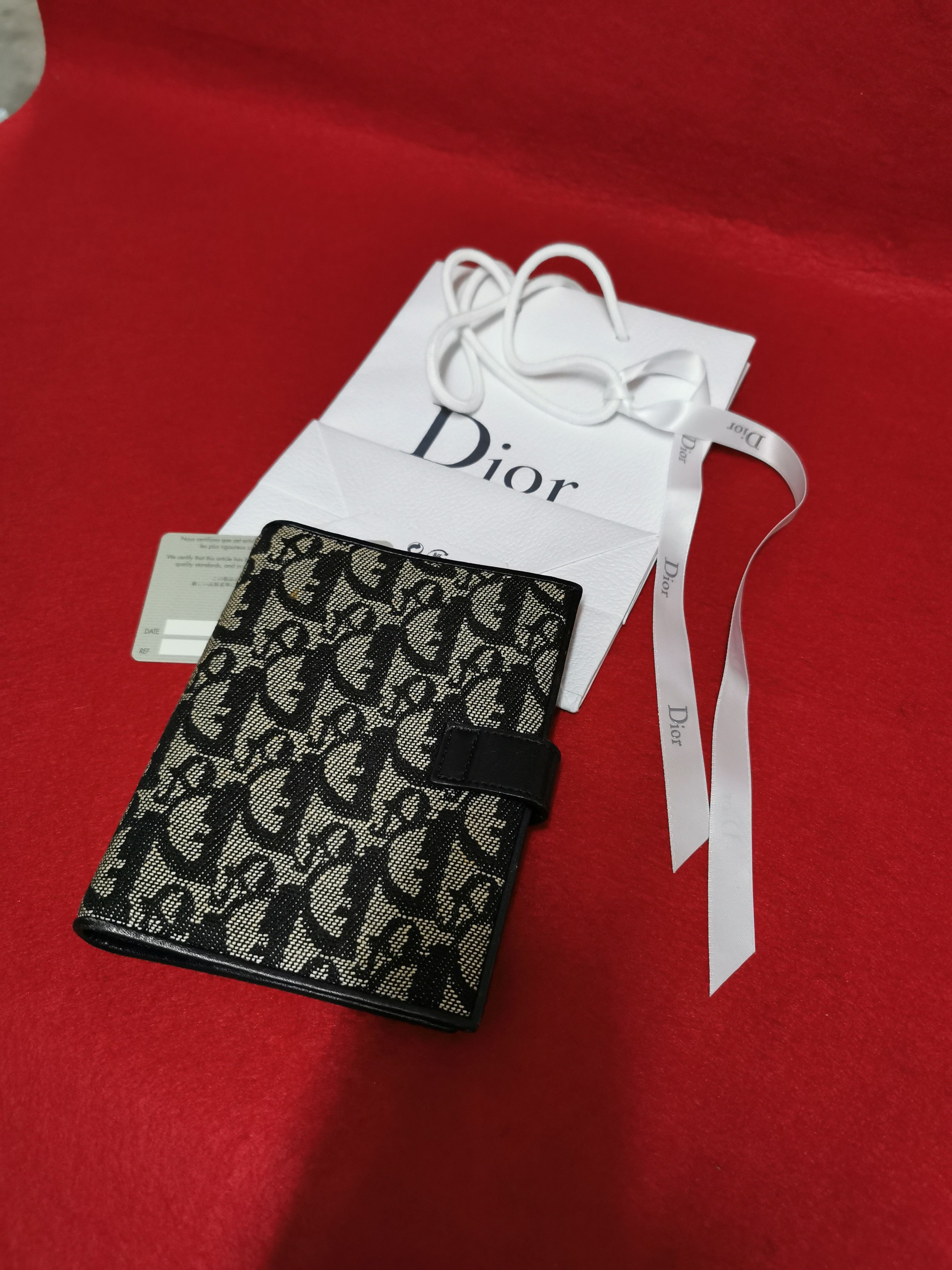 Dior Dior Canvas Vintage Trotter Agenda Cover Size ONE SIZE - 4 Thumbnail