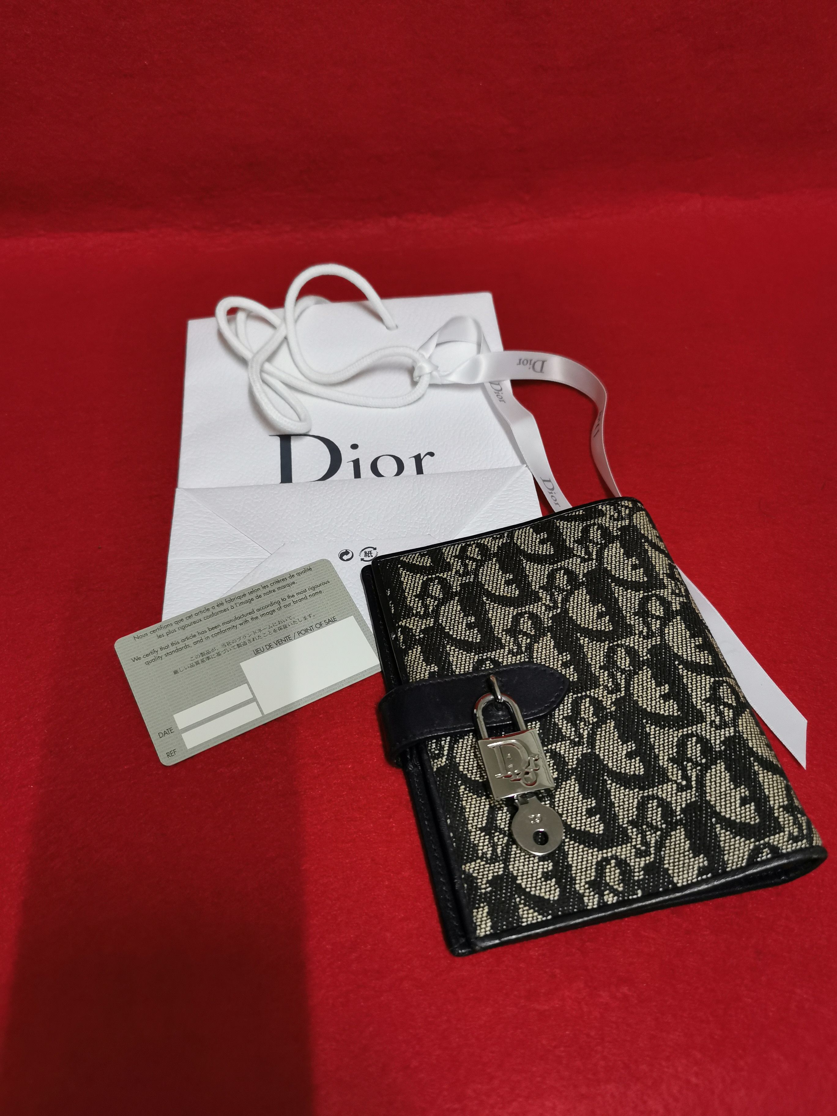Dior Dior Canvas Vintage Trotter Agenda Cover Size ONE SIZE - 3 Thumbnail