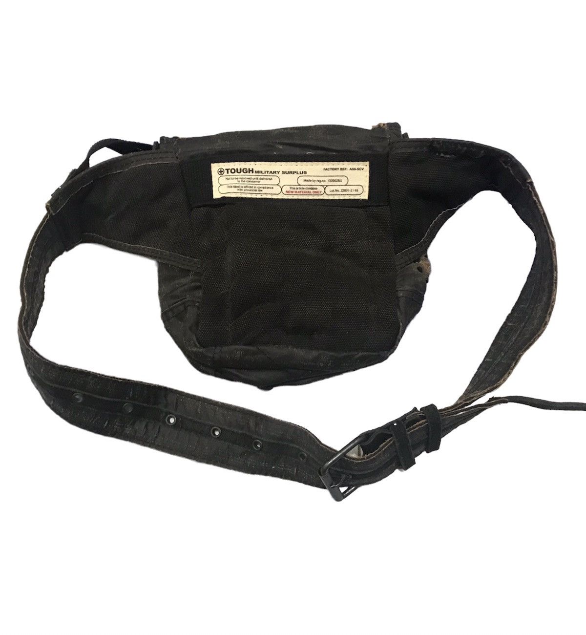 Branded Leather Tough Military Surplus Leather Distressed Style Waist Bag Size ONE SIZE - 2 Thumbnail