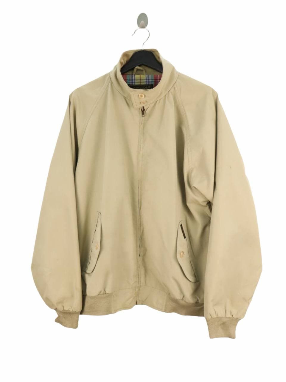 Eddie Bauer × Vintage EDDIE BAUER Vintage Nylon Plaid Lined Jacket Size US L / EU 52-54 / 3 - 2 Thumbnail