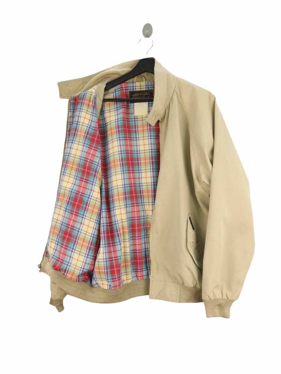 Eddie Bauer × Vintage EDDIE BAUER Vintage Nylon Plaid Lined Jacket Size US L / EU 52-54 / 3 - 1 Thumbnail