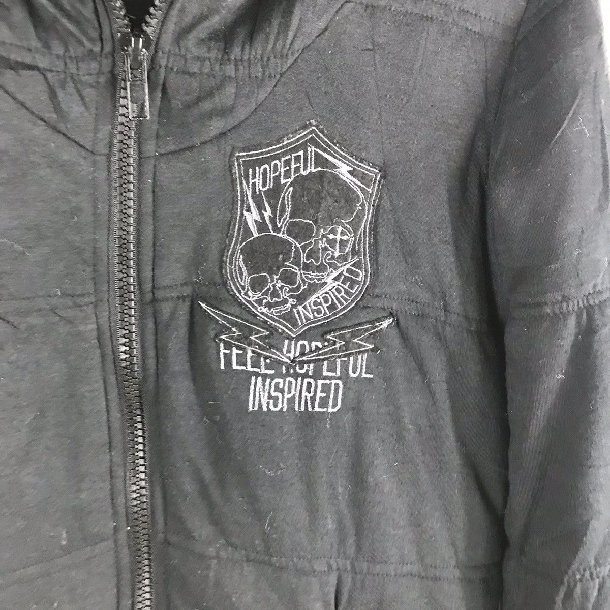 Japanese Brand Ghost of harlem skull japanese streetwear brand jacket Size US S / EU 44-46 / 1 - 6 Thumbnail