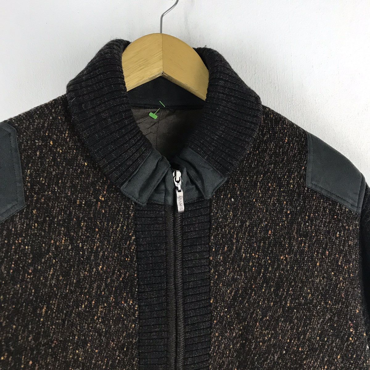 Japanese Brand 🔥FINAL DROP🔥Aramis aqoudima knit bomber jacketp Size US L / EU 52-54 / 3 - 6 Thumbnail