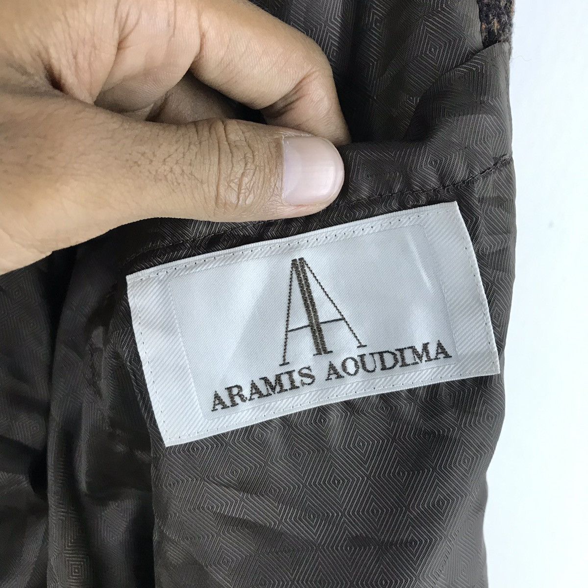 Japanese Brand 🔥FINAL DROP🔥Aramis aqoudima knit bomber jacketp Size US L / EU 52-54 / 3 - 11 Thumbnail