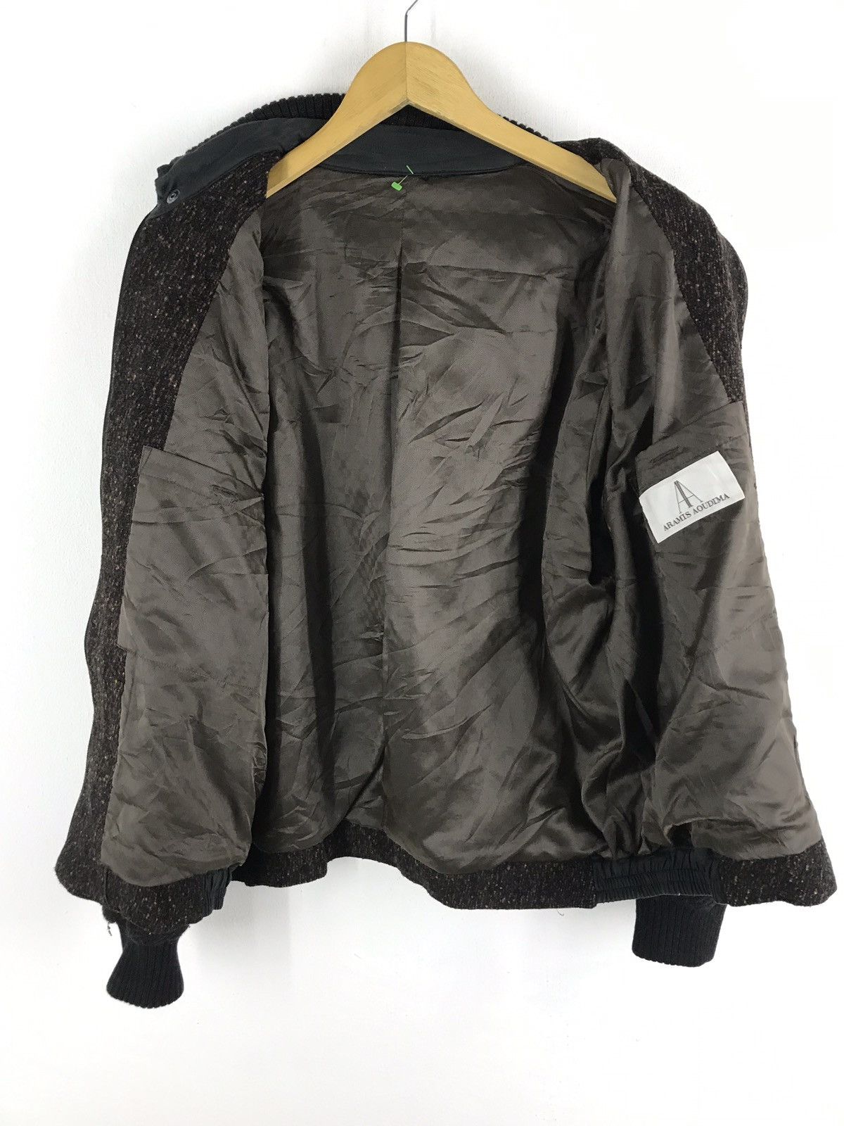 Japanese Brand 🔥FINAL DROP🔥Aramis aqoudima knit bomber jacketp Size US L / EU 52-54 / 3 - 9 Thumbnail
