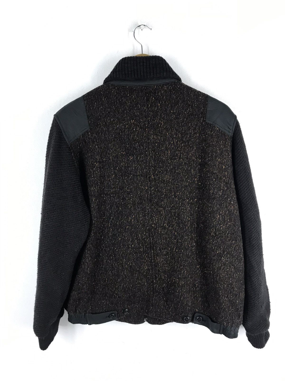 Japanese Brand 🔥FINAL DROP🔥Aramis aqoudima knit bomber jacketp Size US L / EU 52-54 / 3 - 5 Thumbnail