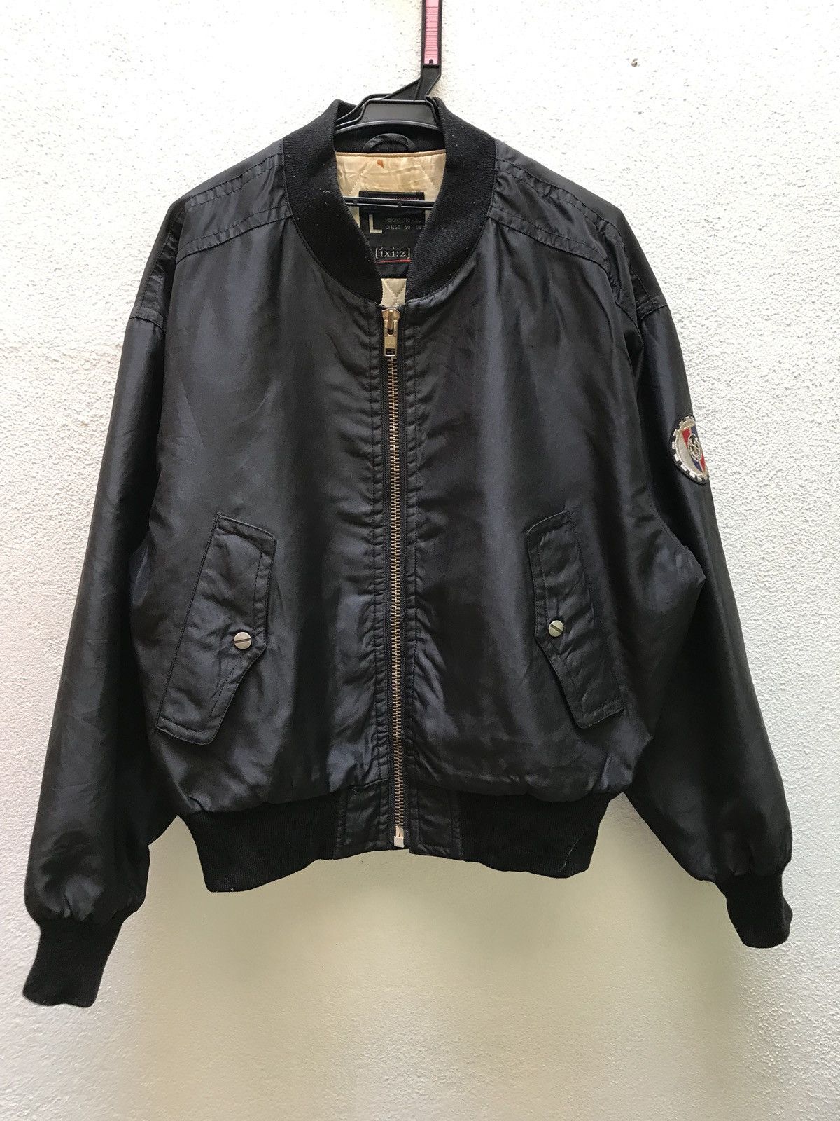 Designer × Japanese Brand 🔥💢 [ ixi : Z ] Emergercy Pocket Japanese Bomber Brand Size US L / EU 52-54 / 3 - 1 Thumbnail
