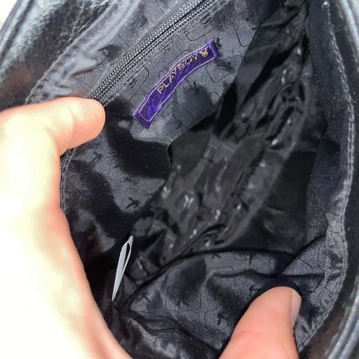 Designer Vintage Playboy Leather Bag Size ONE SIZE - 10 Thumbnail