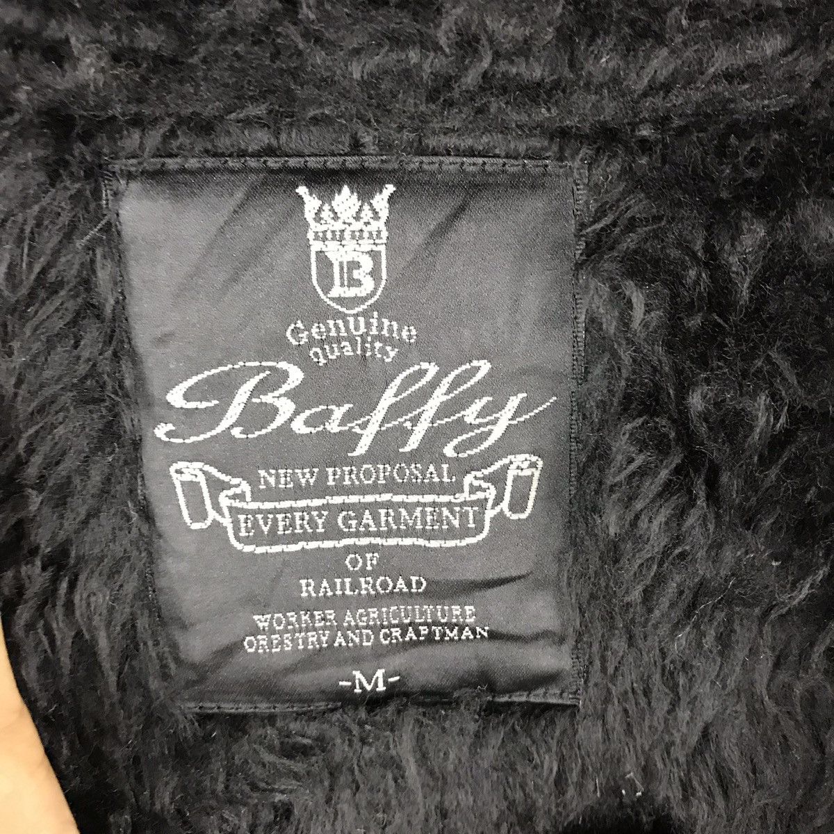 Japanese Brand Baffy furry hood jacket Size US M / EU 48-50 / 2 - 10 Thumbnail