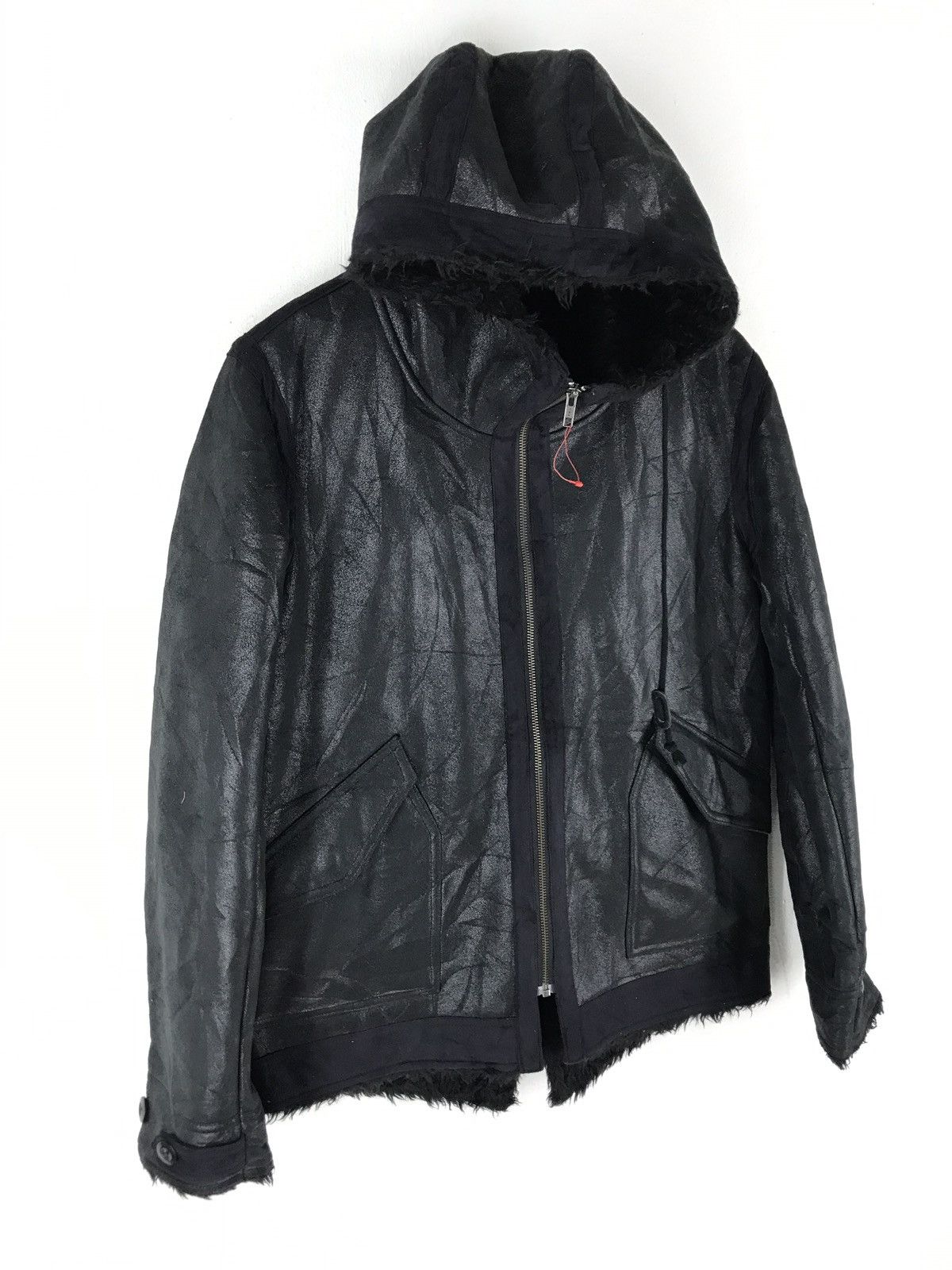 Japanese Brand Baffy furry hood jacket Size US M / EU 48-50 / 2 - 3 Thumbnail