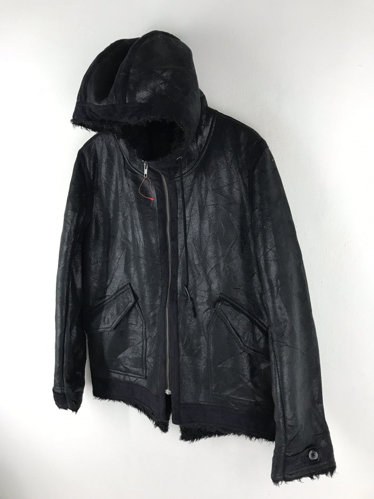Japanese Brand Baffy furry hood jacket Size US M / EU 48-50 / 2 - 2 Thumbnail
