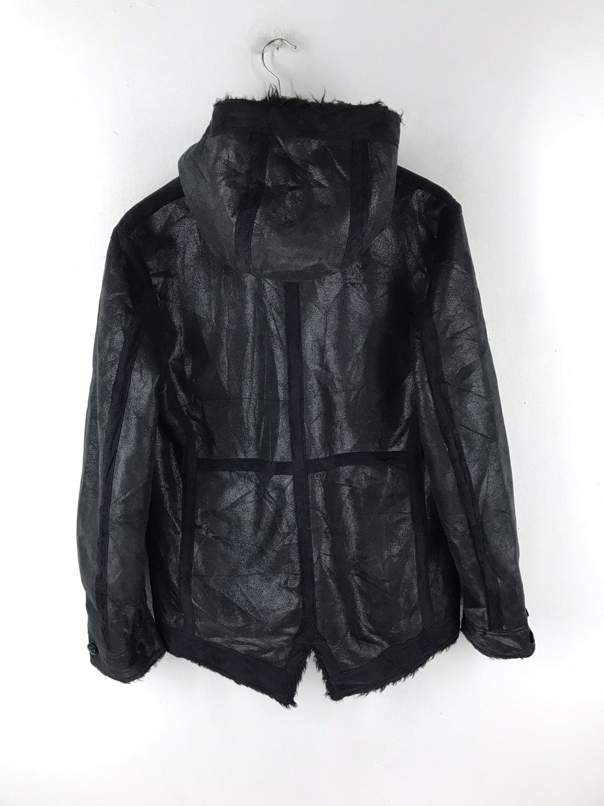 Japanese Brand Baffy furry hood jacket Size US M / EU 48-50 / 2 - 6 Thumbnail