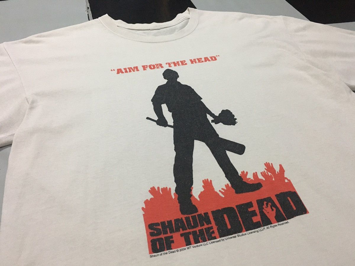 Expert Horror × Vintage Vintage Shaun Of The Dead Shirt 2004 Size US XL / EU 56 / 4 - 1 Thumbnail