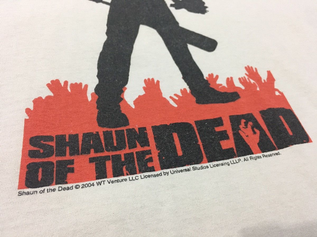 Expert Horror × Vintage Vintage Shaun Of The Dead Shirt 2004 Size US XL / EU 56 / 4 - 3 Thumbnail