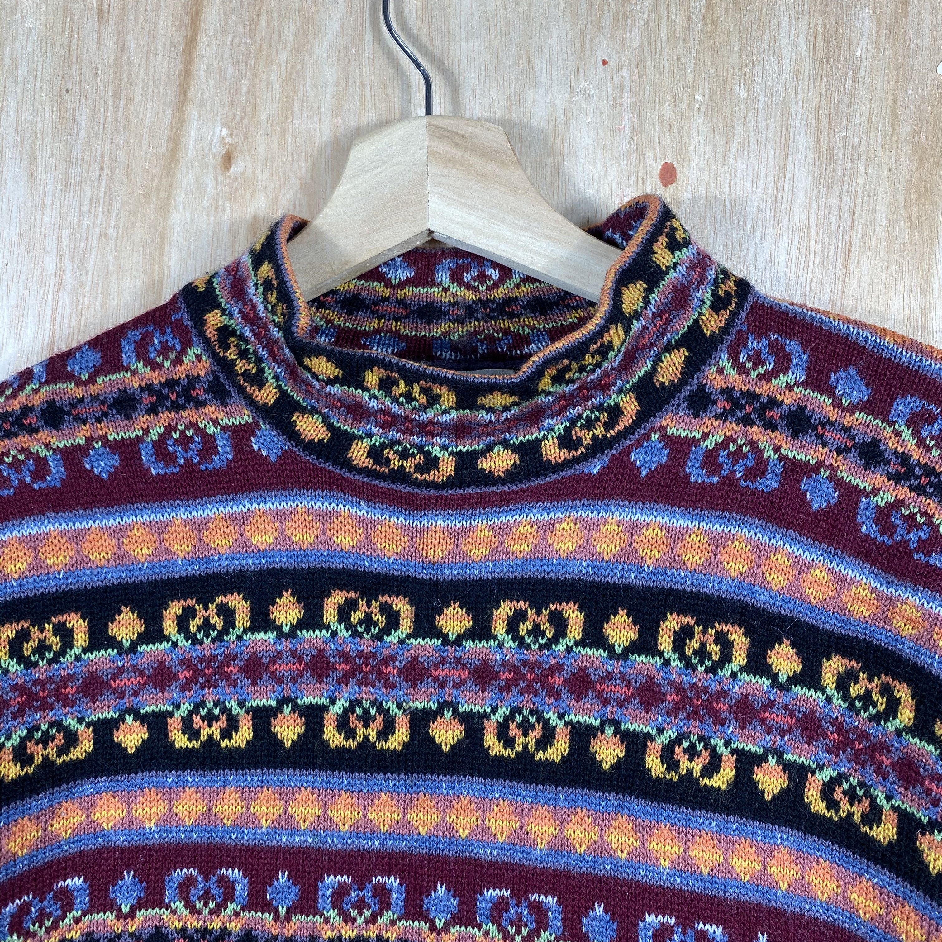 United Colors Of Benetton United Colors Of Benetton Multicolor Knitwear Size US M / EU 48-50 / 2 - 4 Thumbnail