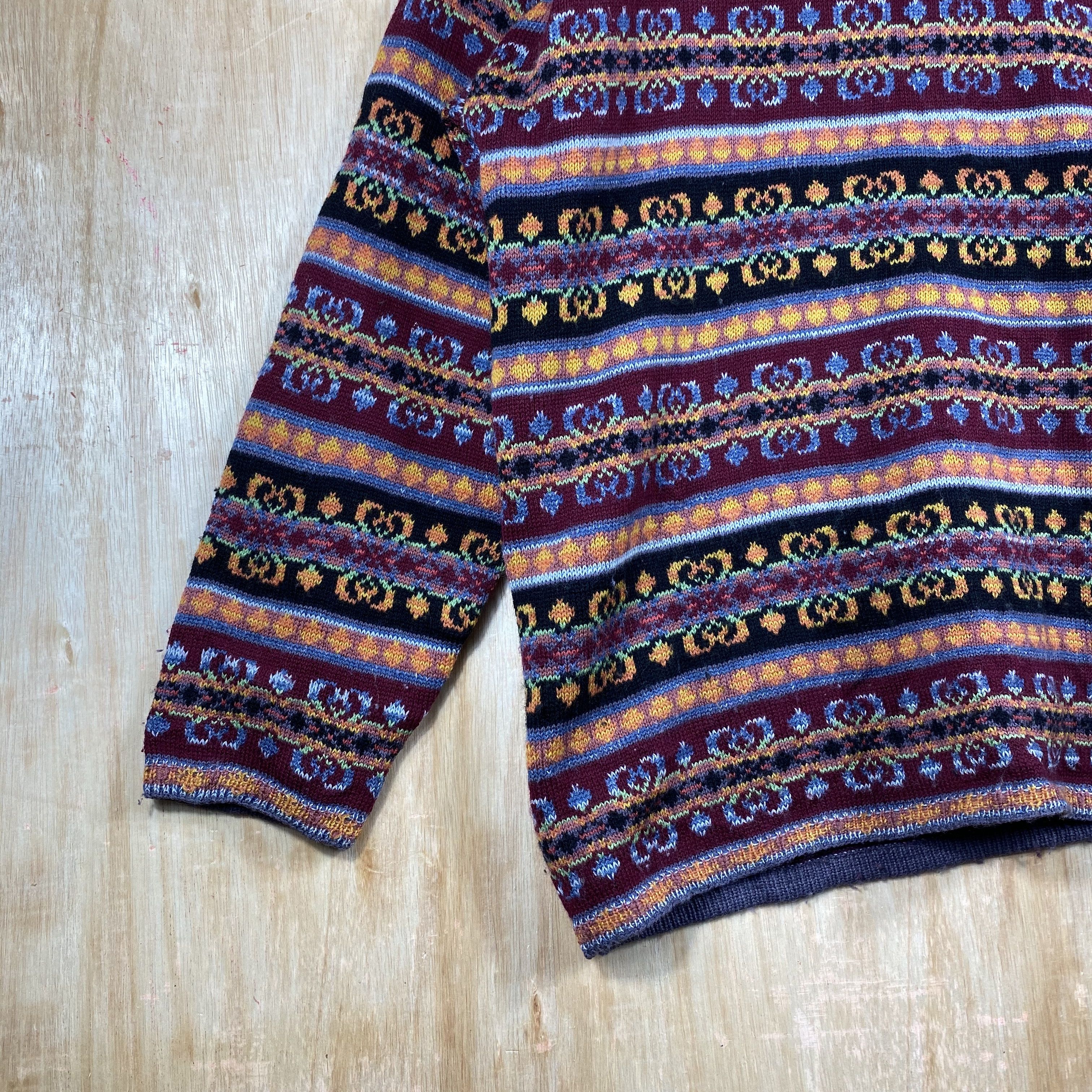 United Colors Of Benetton United Colors Of Benetton Multicolor Knitwear Size US M / EU 48-50 / 2 - 7 Thumbnail