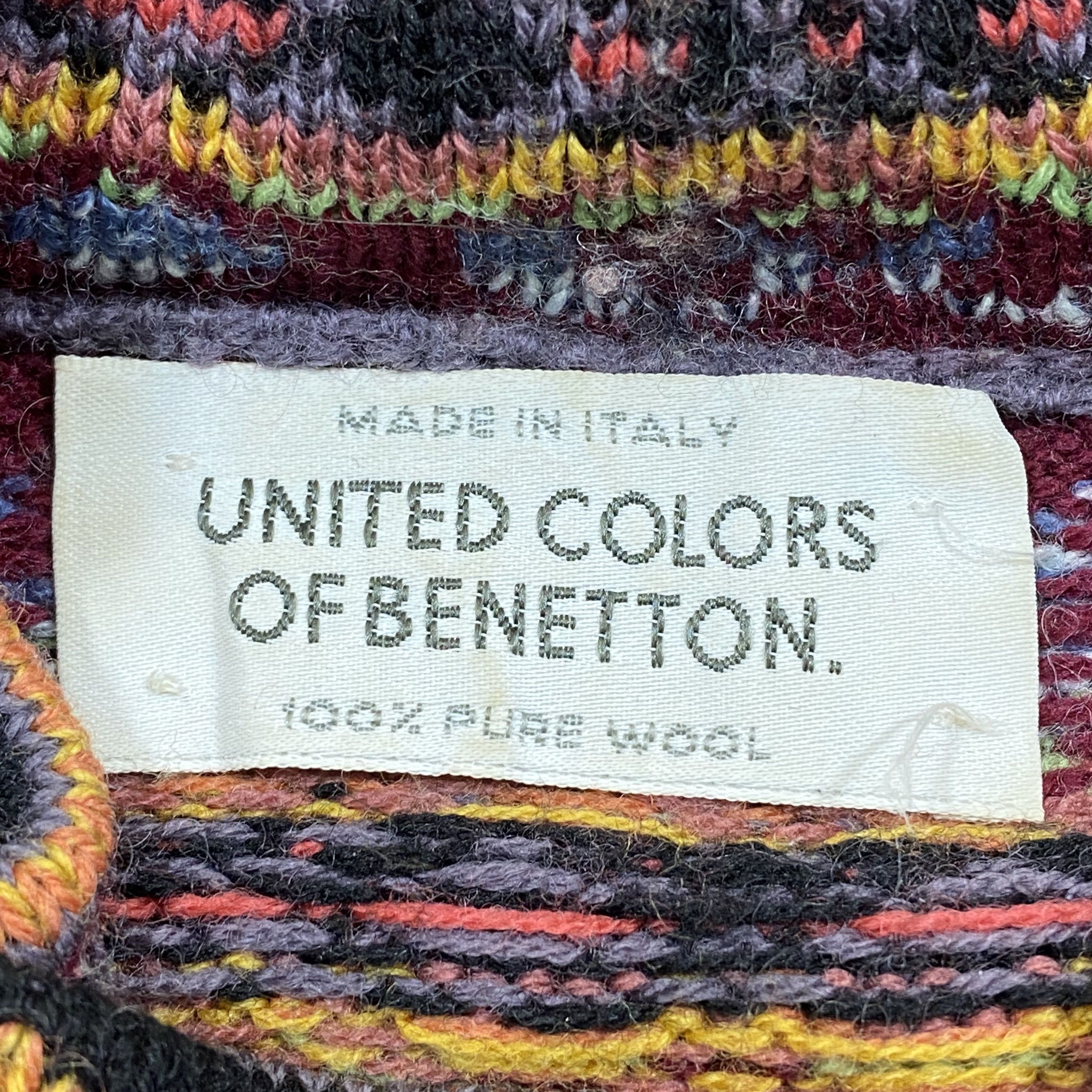 United Colors Of Benetton United Colors Of Benetton Multicolor Knitwear Size US M / EU 48-50 / 2 - 6 Thumbnail