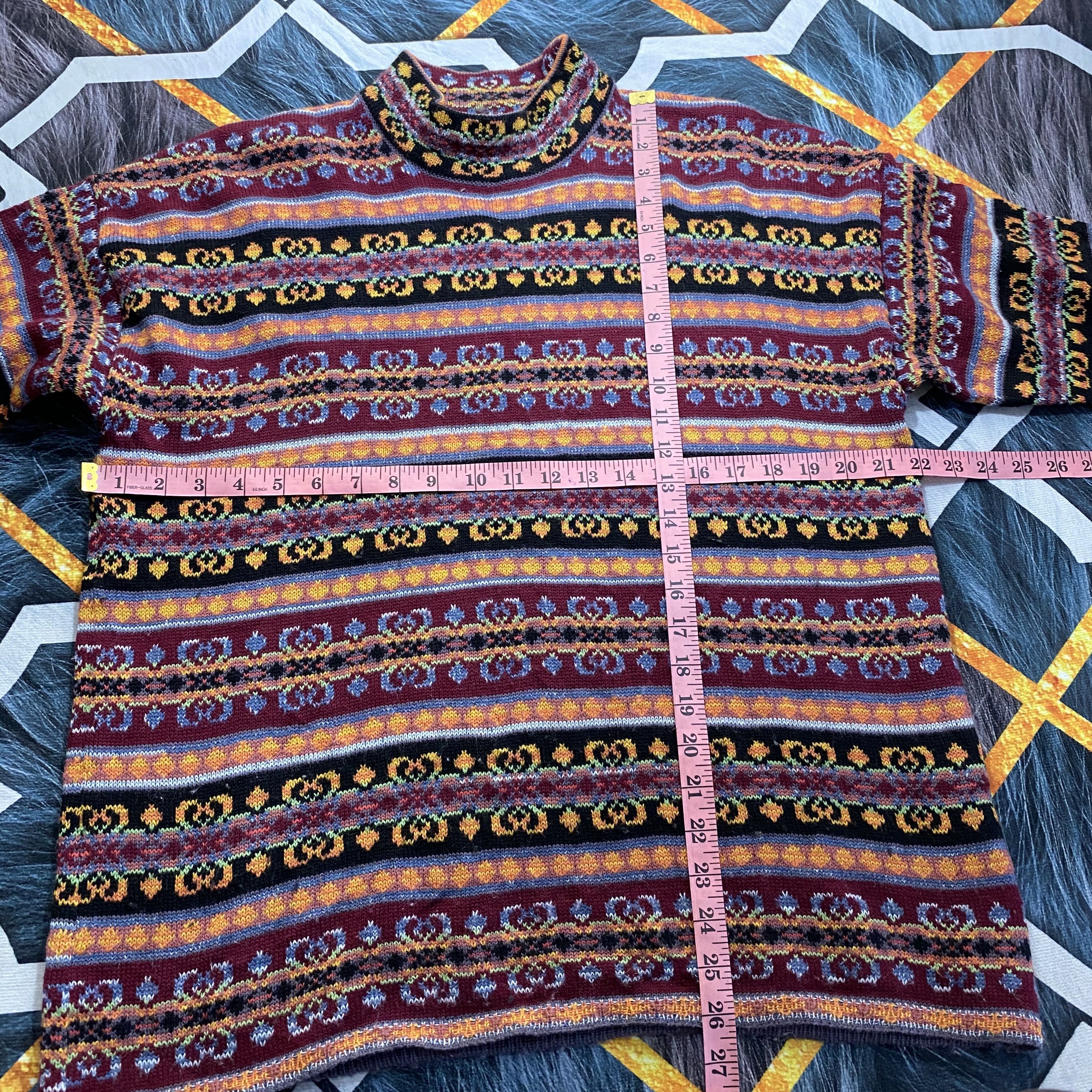 United Colors Of Benetton United Colors Of Benetton Multicolor Knitwear Size US M / EU 48-50 / 2 - 11 Thumbnail