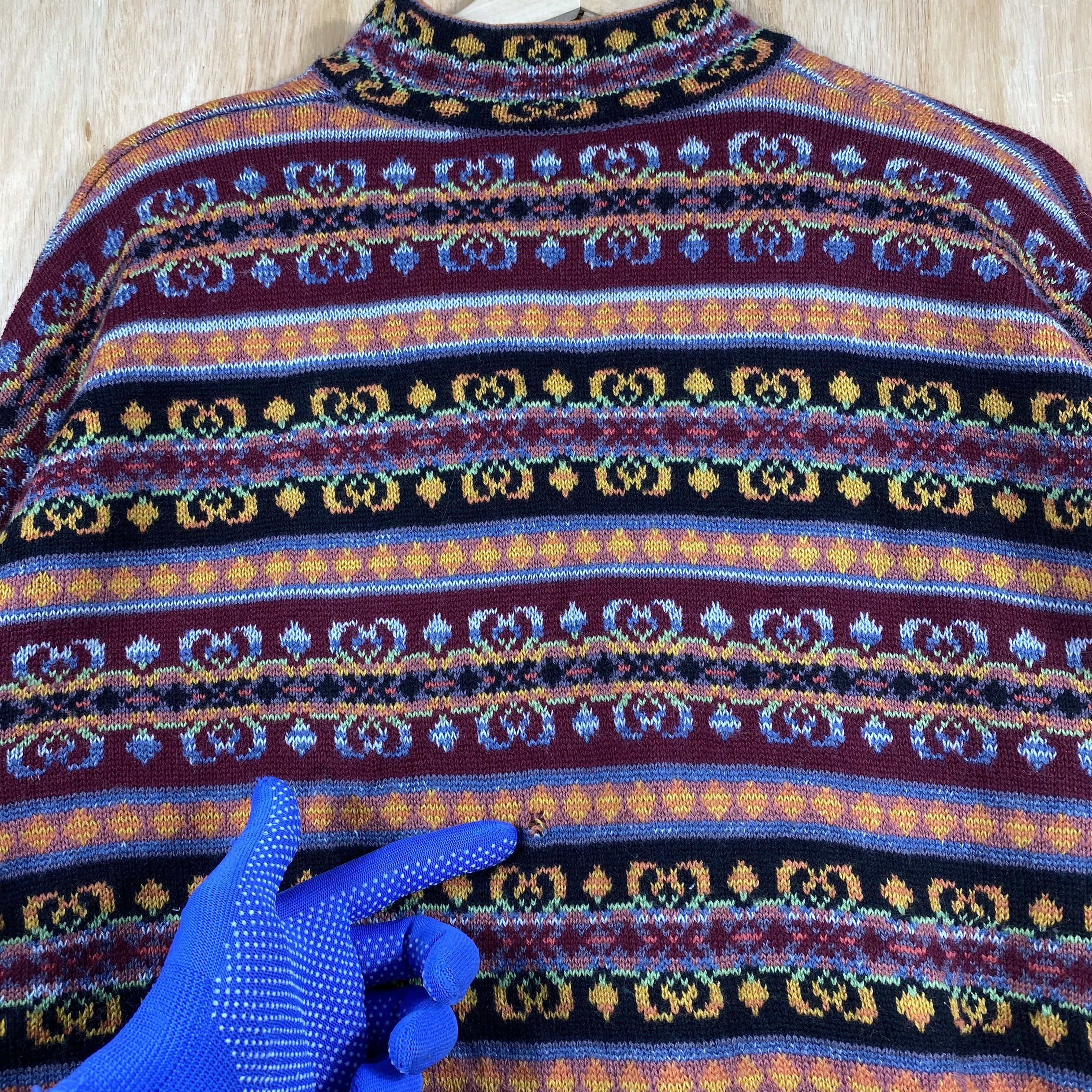 United Colors Of Benetton United Colors Of Benetton Multicolor Knitwear Size US M / EU 48-50 / 2 - 10 Thumbnail