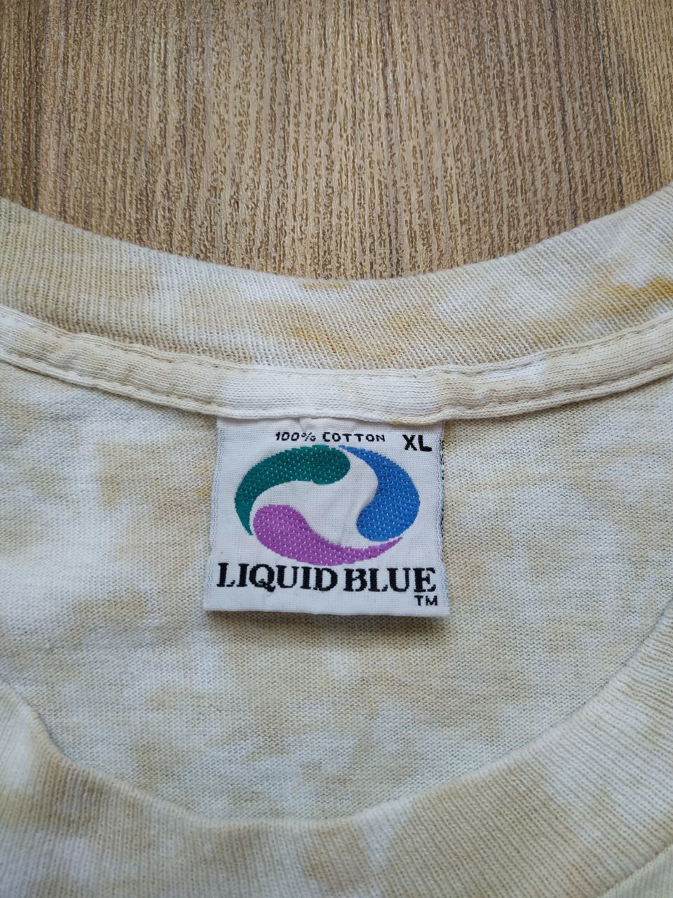 Liquid Blue Vintage 1991 Liquid Blue Rainforest Tie Dye T Shirt Tee Size US XL / EU 56 / 4 - 7 Thumbnail