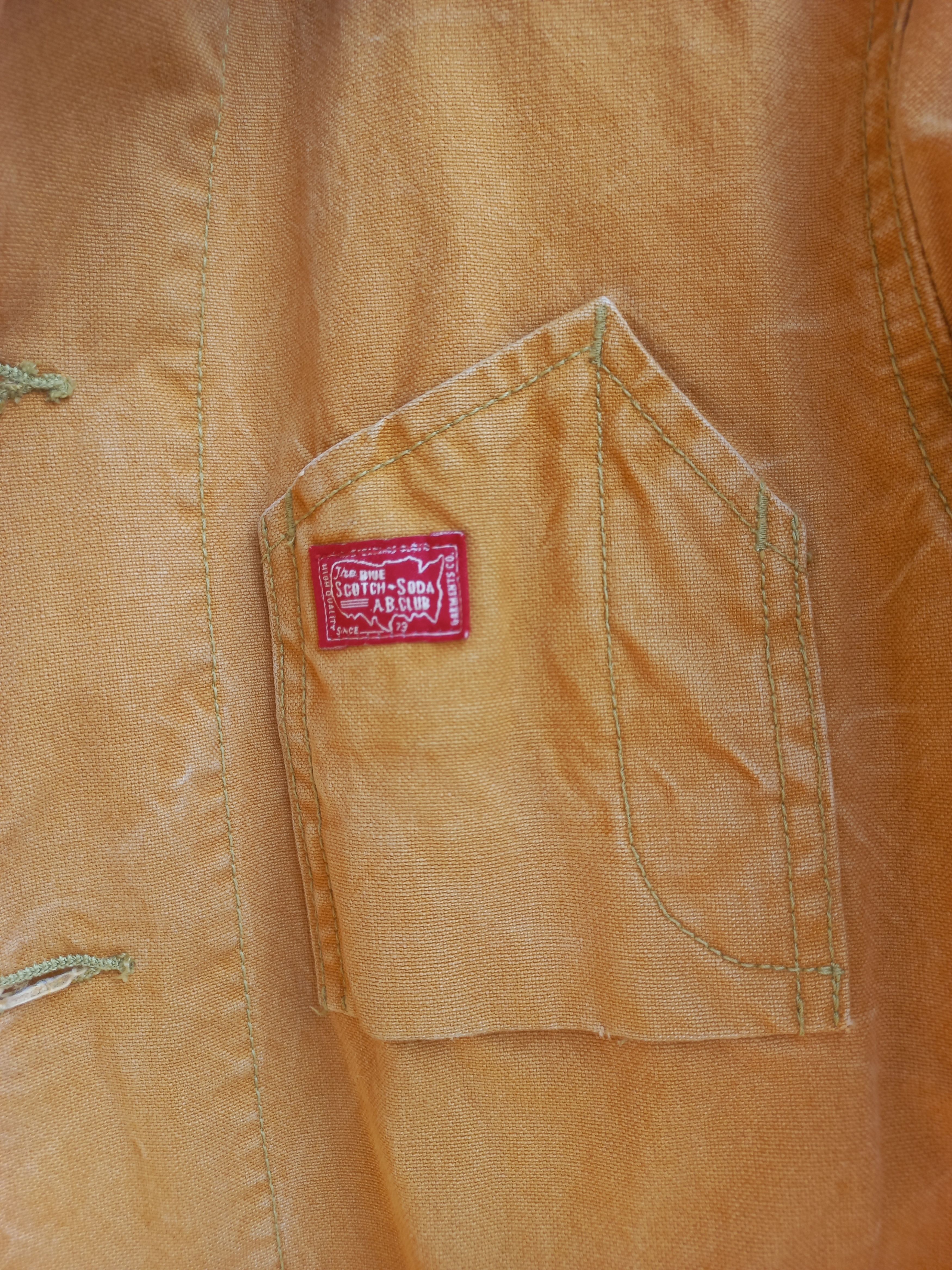 Scotch & Soda Scotch&Soda vintage worker's cotton jacket Size US M / EU 48-50 / 2 - 6 Thumbnail