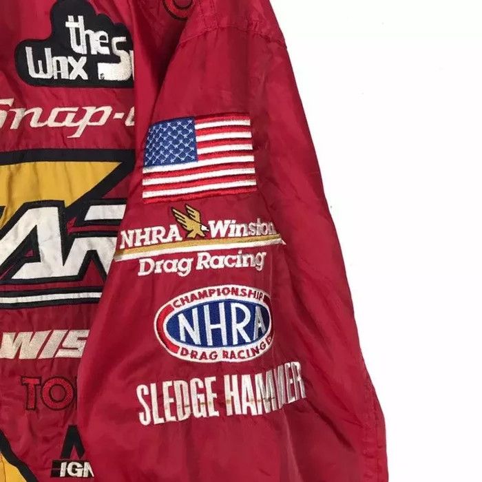 Vintage Vintage 90s STAR RACING NHRA Winston Drag Championship Size US XL / EU 56 / 4 - 4 Thumbnail